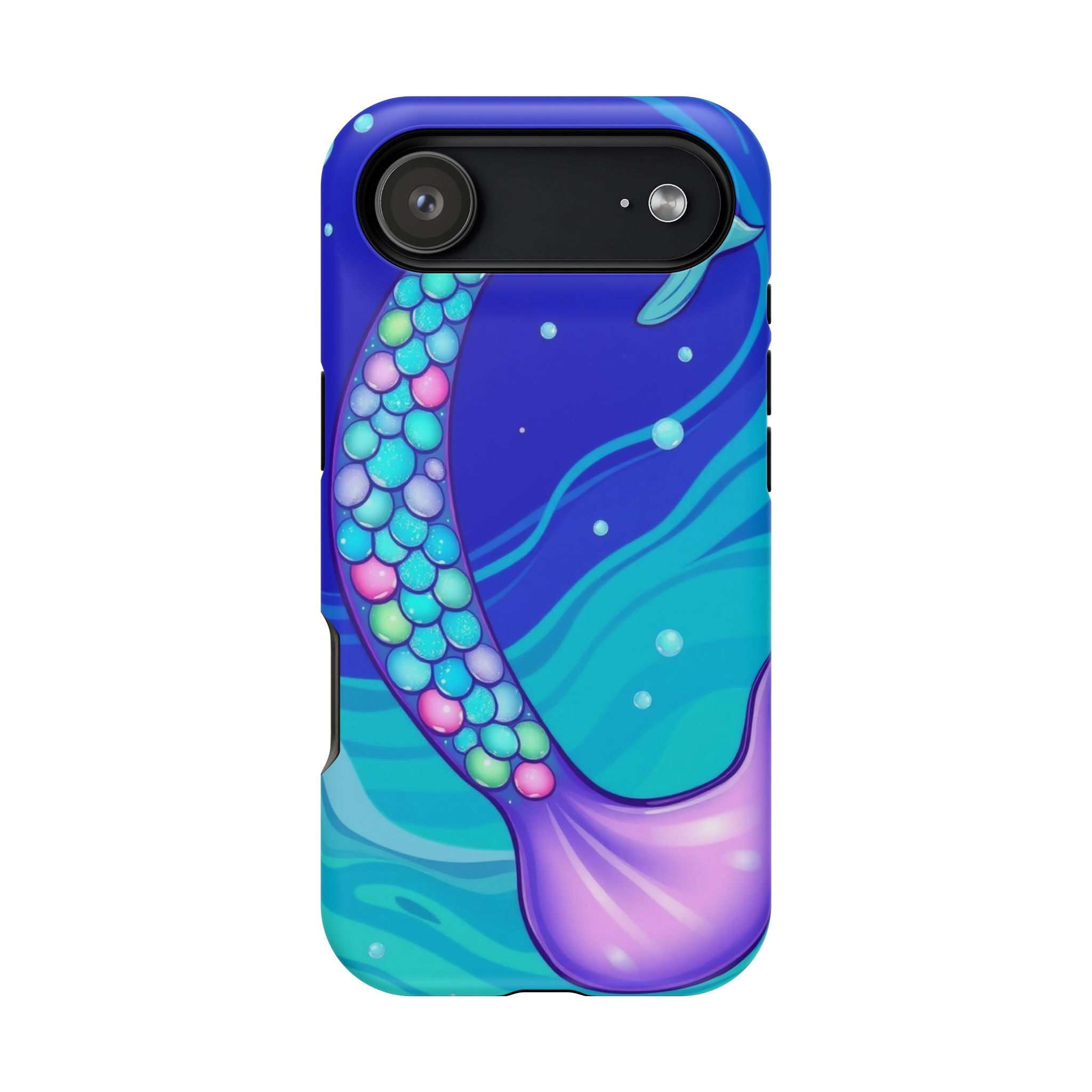 iPhone Mermaid Tail Swirl Kids Fun iPhone Phone Case Gift Artistic · iPhone Case
