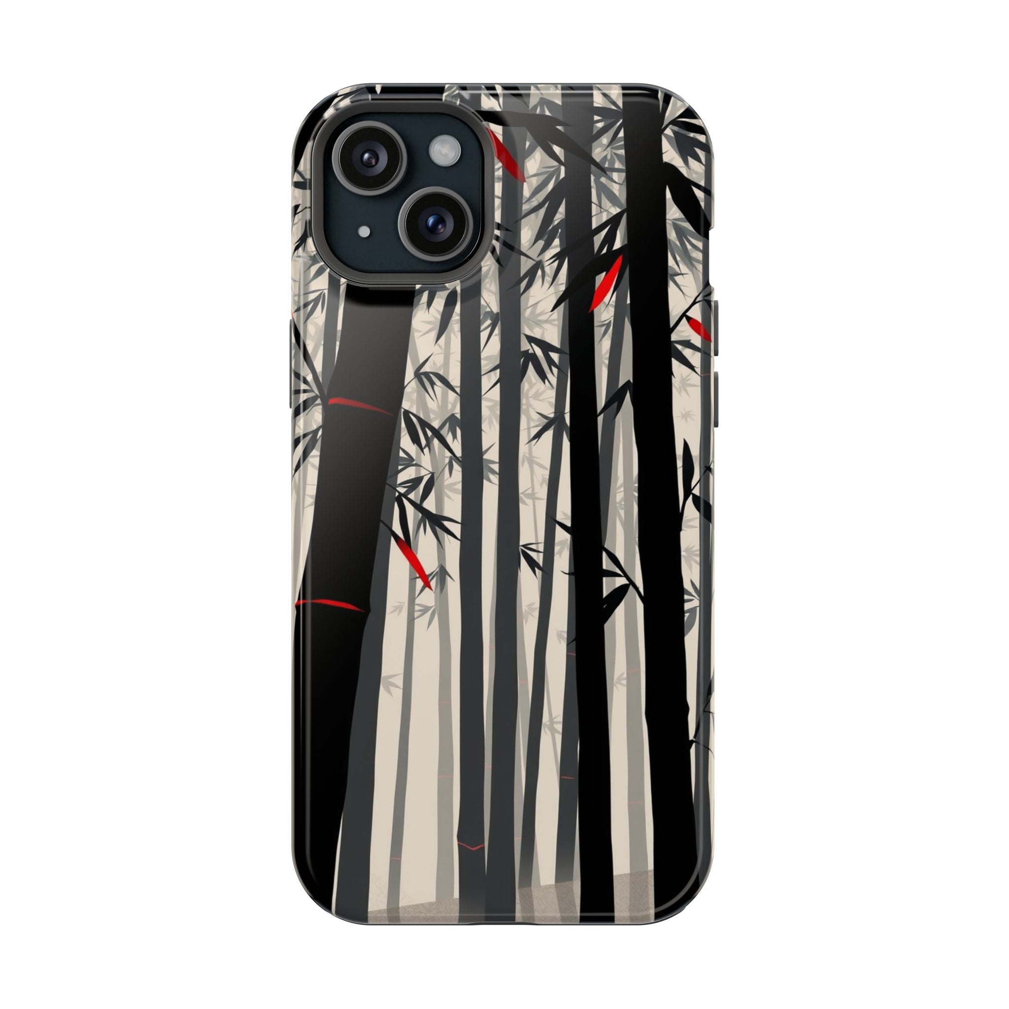iPhone Bamboo Grove Abstract Geometric Slim Everyday Designer Case · iPhone Case