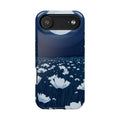 iPhone Poppy Field Pixel Art -Bit Bold Modern Everyday Snap Case · iPhone Case