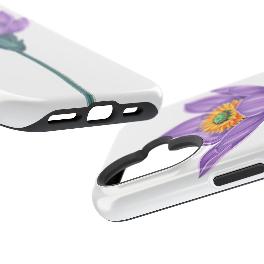 iPhone Indigo And Violet Desert Flower Slim Everyday Designer Case · iPhone Case