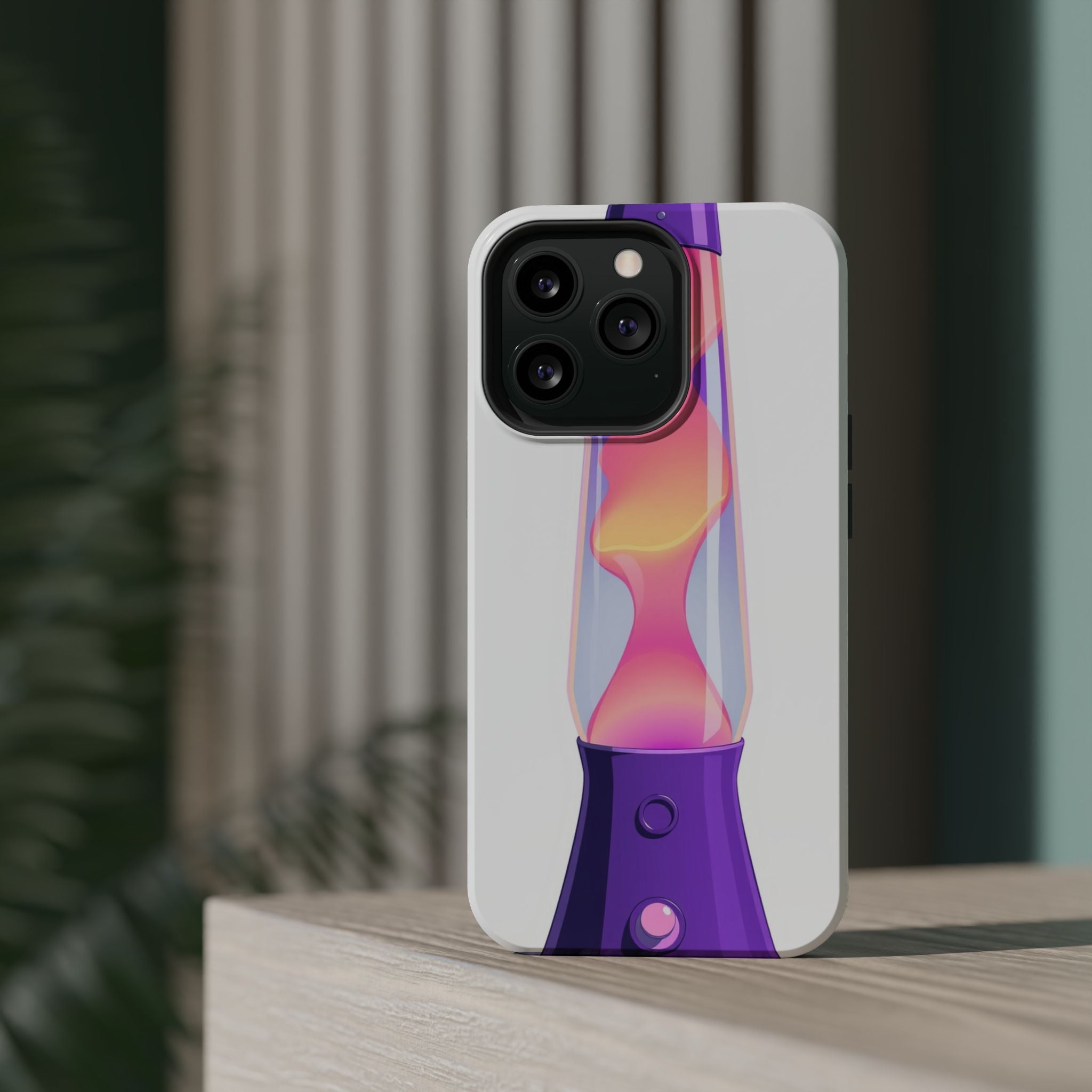 iPhone Lava Lamp 70s Pop Art Bold Bold Modern Everyday Snap Case · iPhone Case