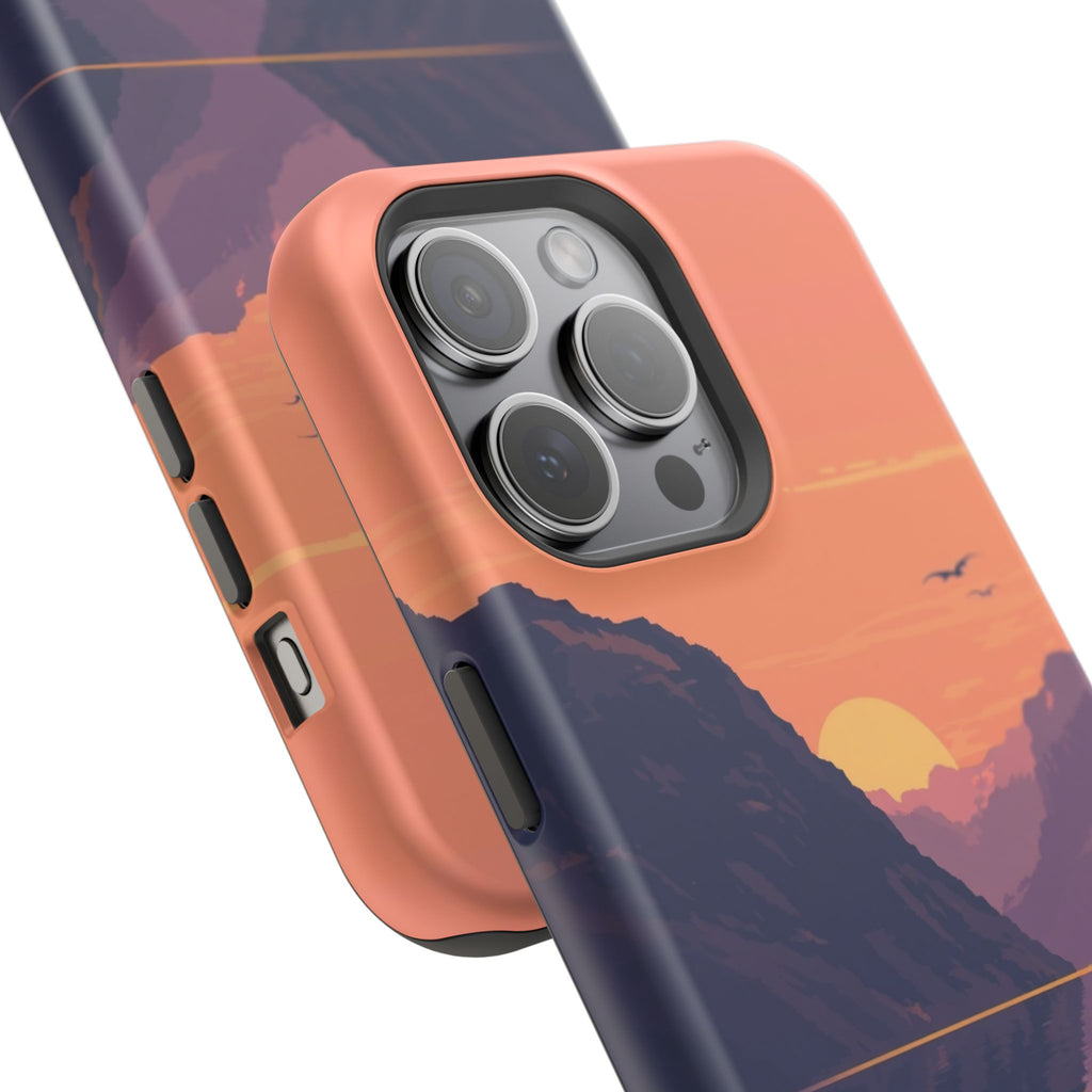 iPhone Radiant Fjord Reflection Design Slim Everyday Designer Case · iPhone Case