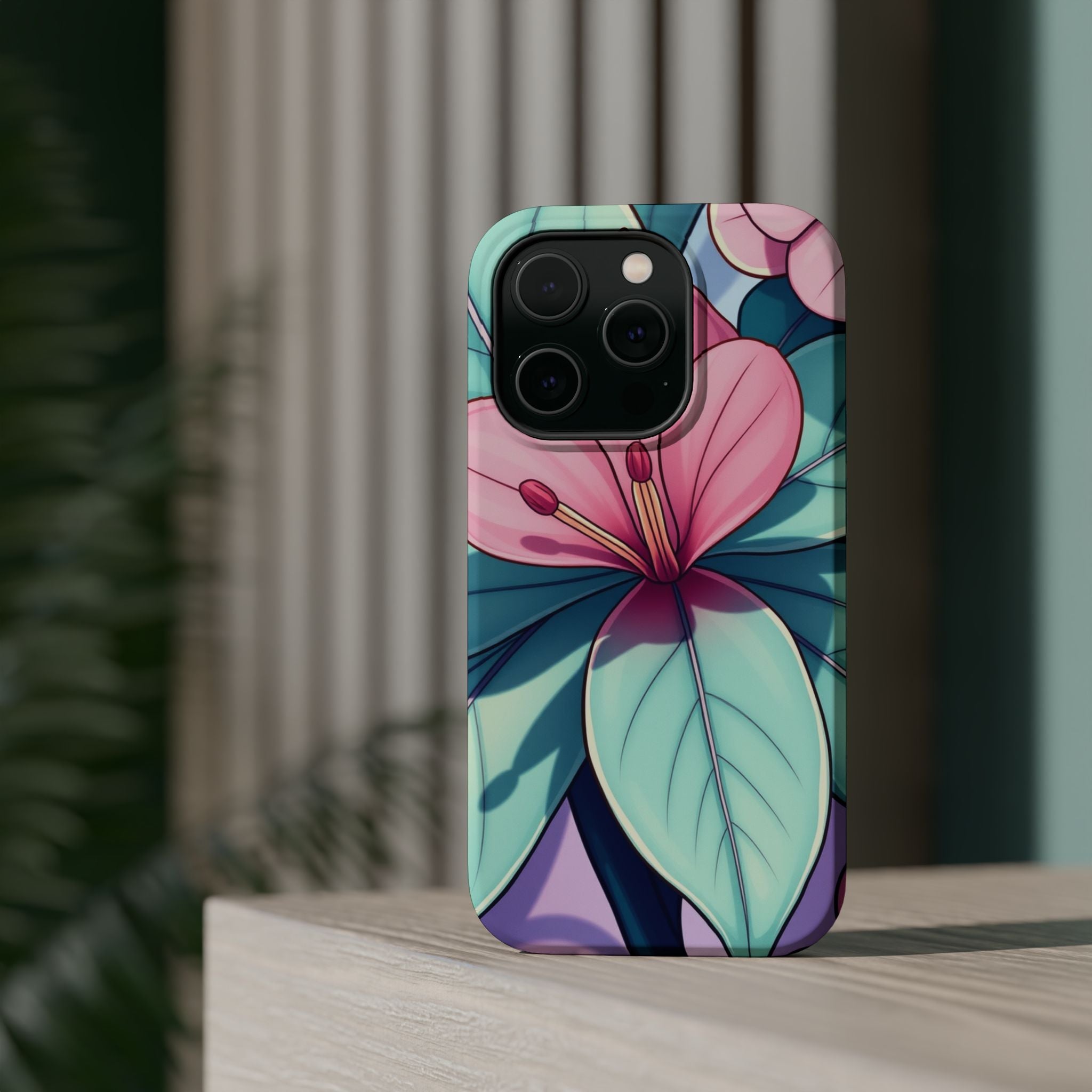 iPhone Earthy Tropical Bloom Design 11 Slim Everyday Designer Case · iPhone Case