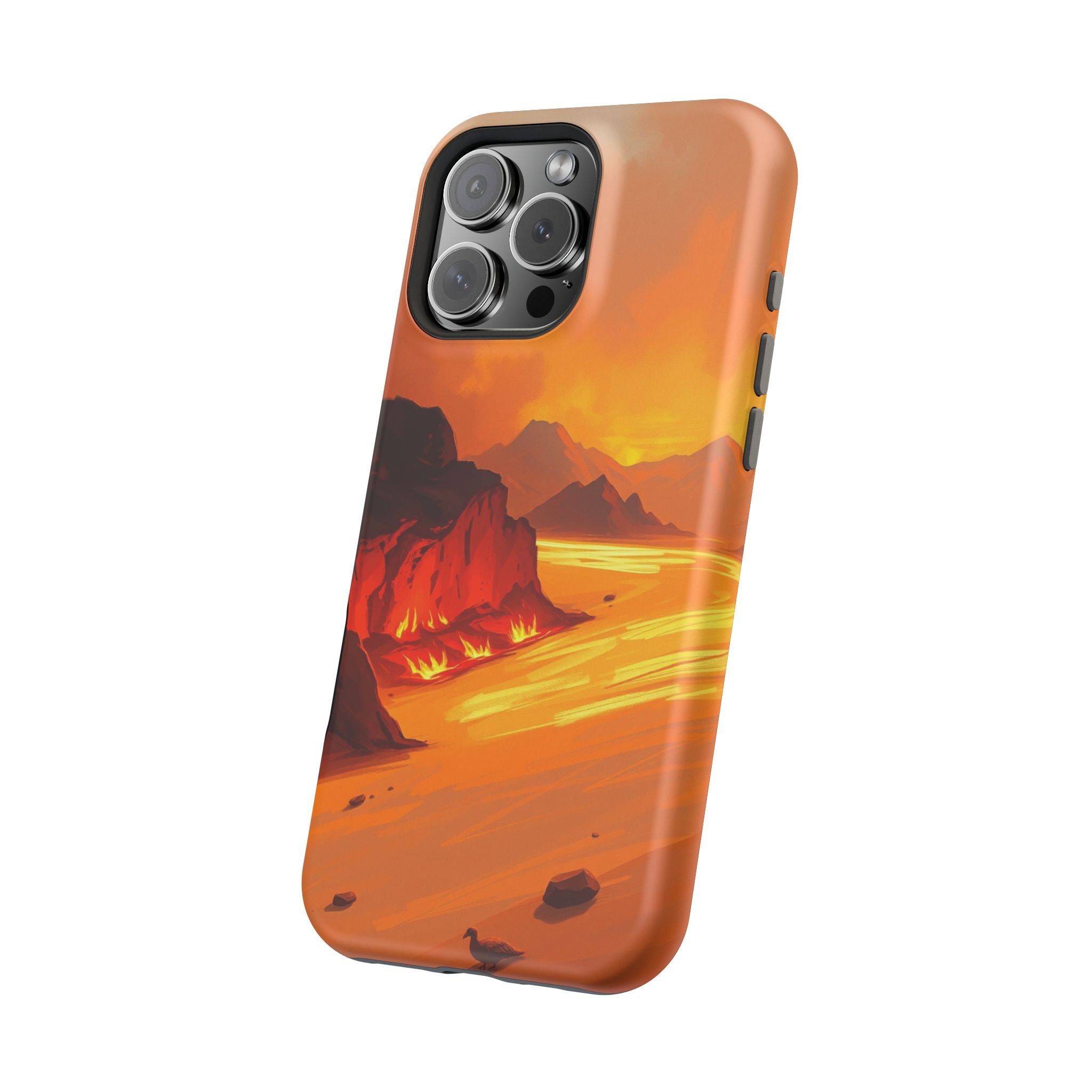 iPhone Burnt Orange And Sand Wildfire Glow Slim iPhone Everyday · iPhone Case
