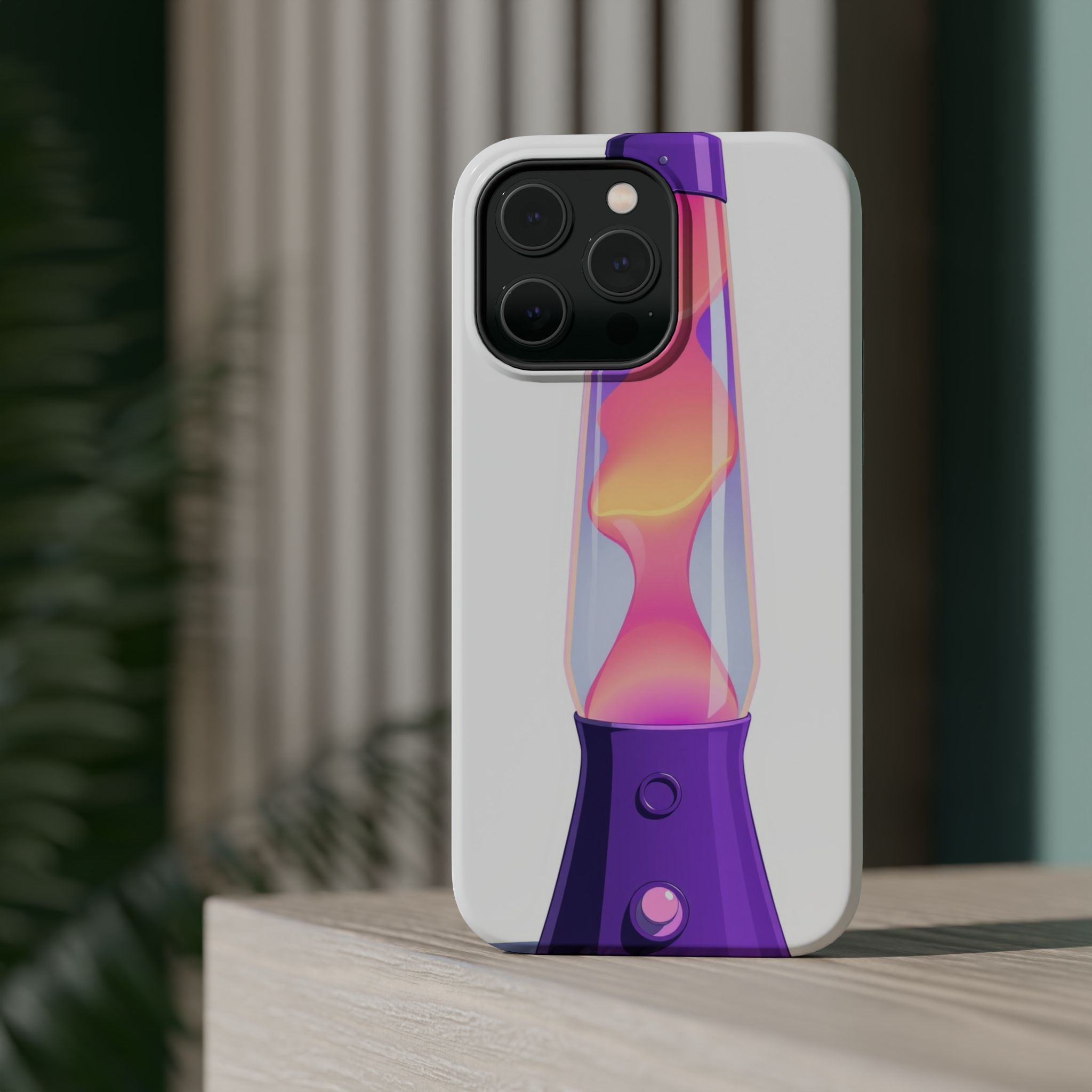 iPhone Lava Lamp 70s Pop Art Bold Bold Modern Everyday Snap Case · iPhone Case