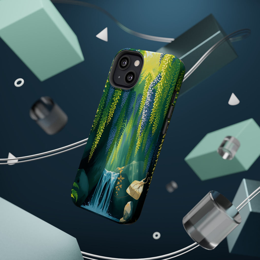 iPhone Wisteria Cascade Mystic Art Bold Modern Everyday Snap Case · iPhone Case