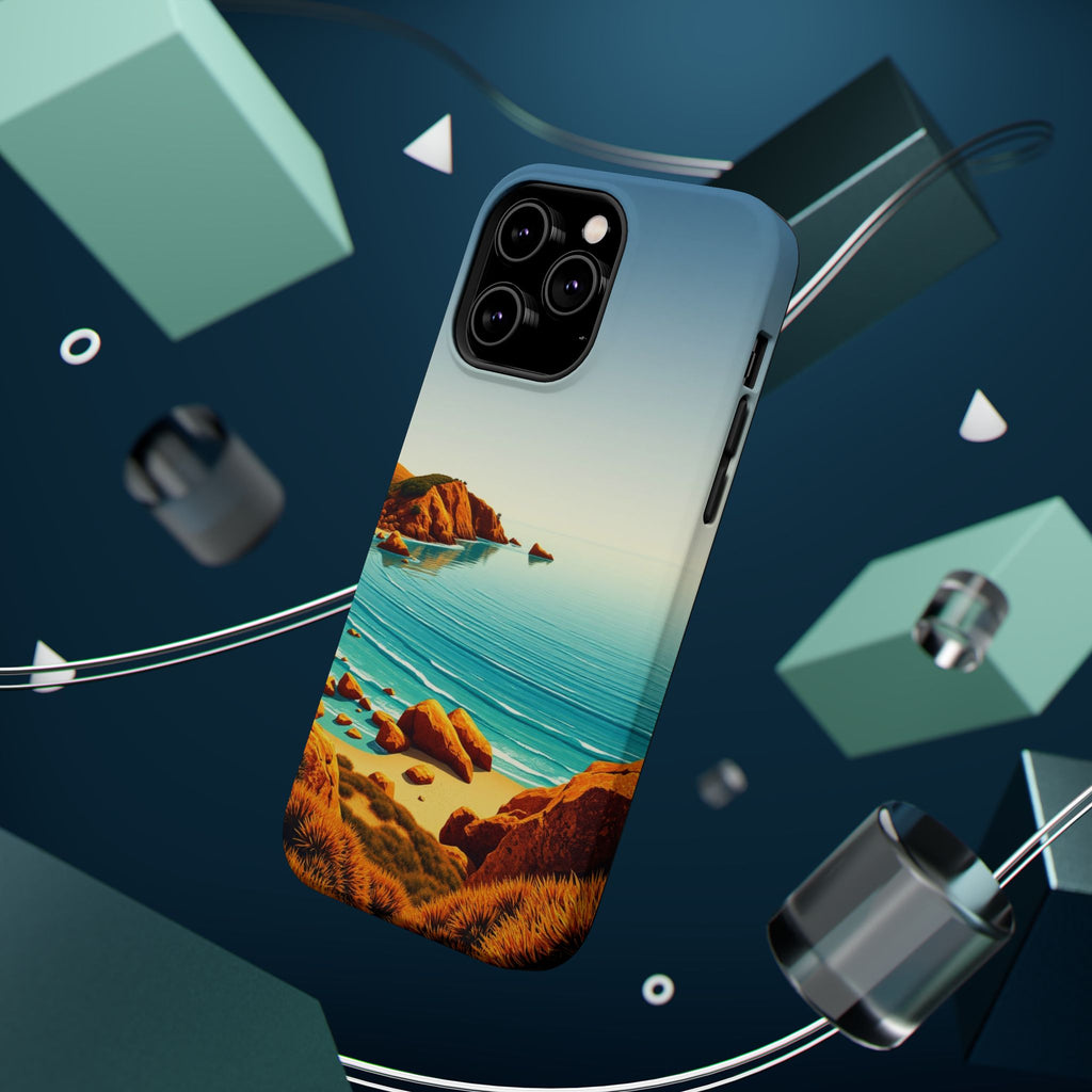 iPhone Mustard And Rust Pebble Beach Slim Everyday iPhone 14 Designer · iPhone C