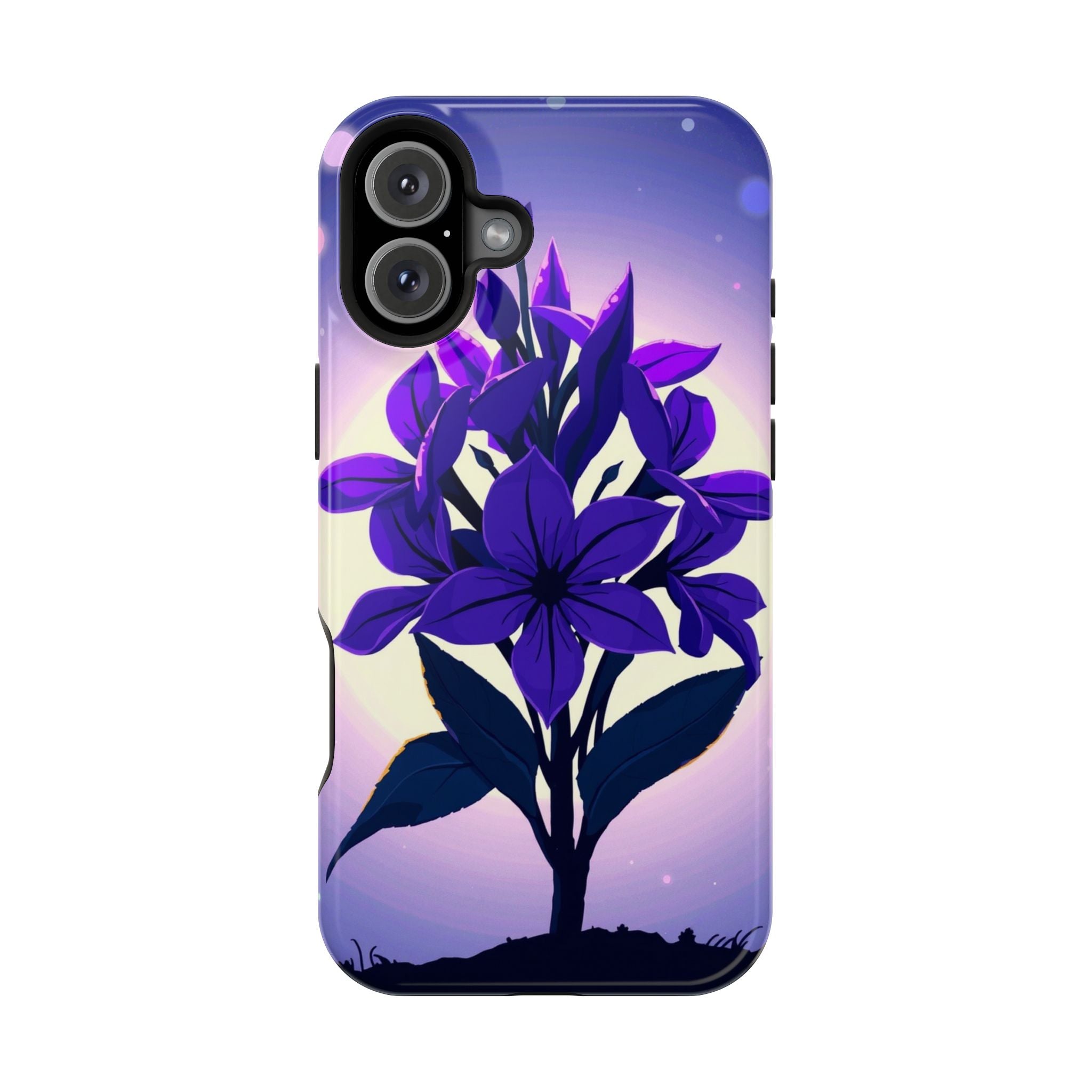 iPhone Floral Crown Mystic Art 13 Bold Modern Everyday Snap Case · iPhone Case