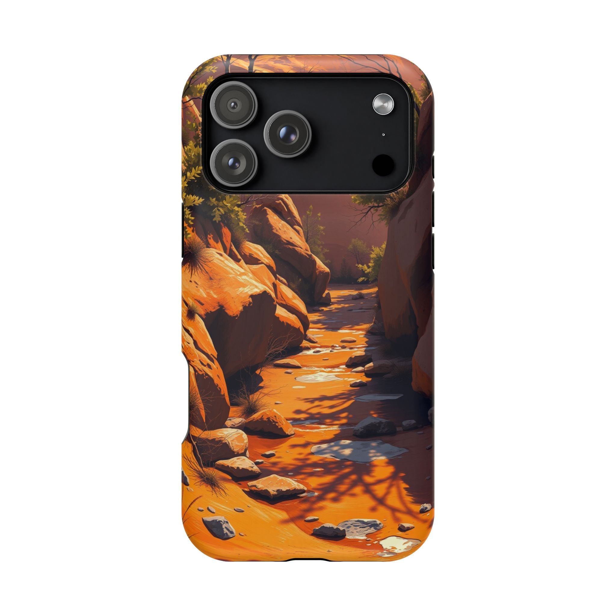 iPhone Spring Creek Bold Art Slim Everyday Designer Case · iPhone Case