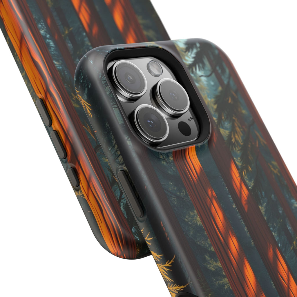 iPhone Dreamy Redwood Forest Design Slim Everyday Designer Case · iPhone Case