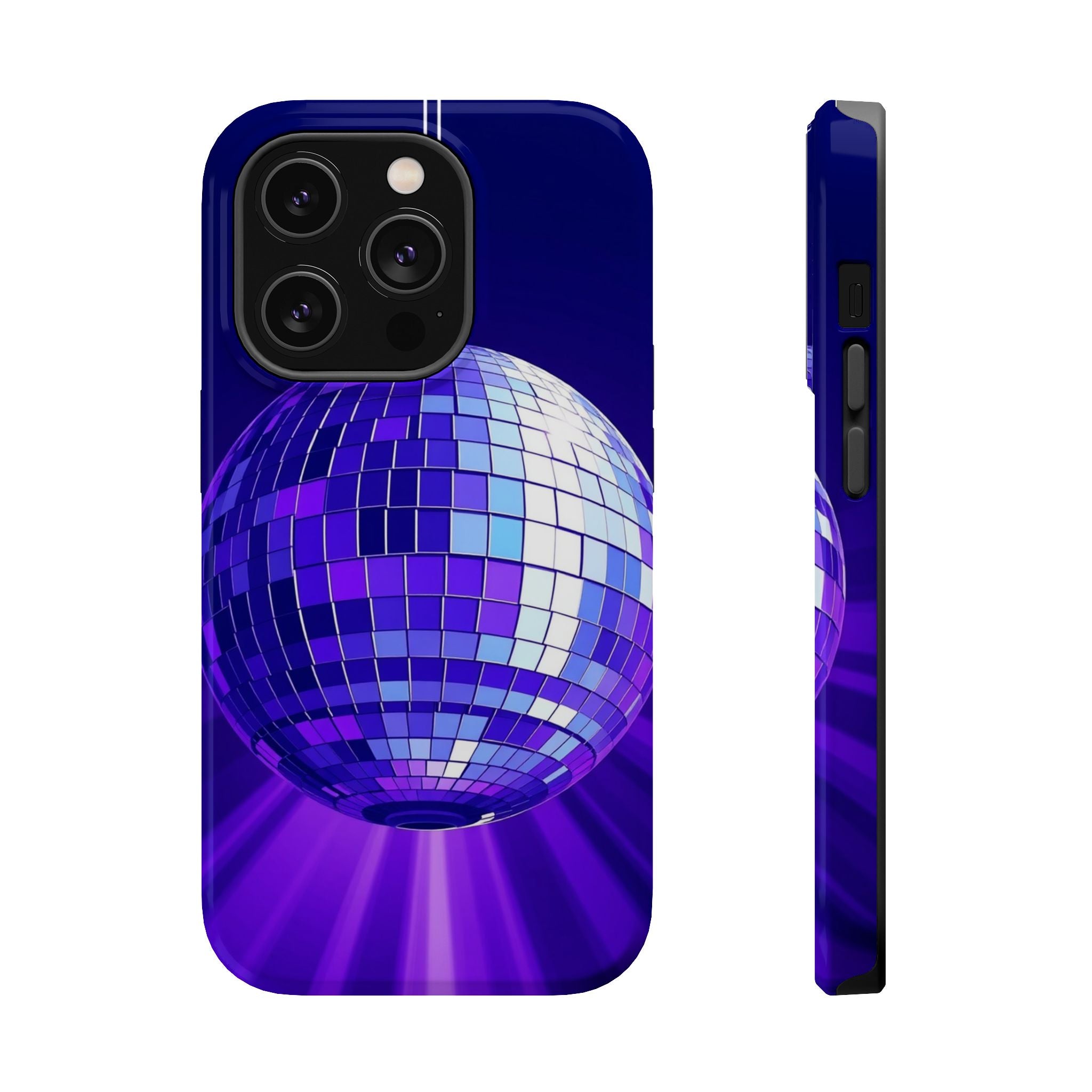 iPhone Disco Swirl Ball Pop Art Bold Slim Everyday Designer Case · iPhone Case