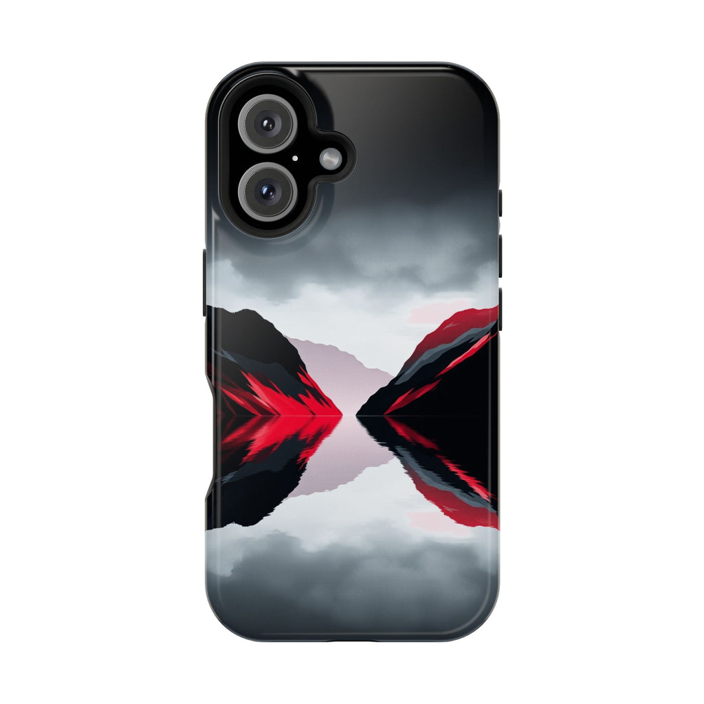 iPhone Vibrant Fjord Reflection Design Slim Everyday Designer Case · iPhone Case