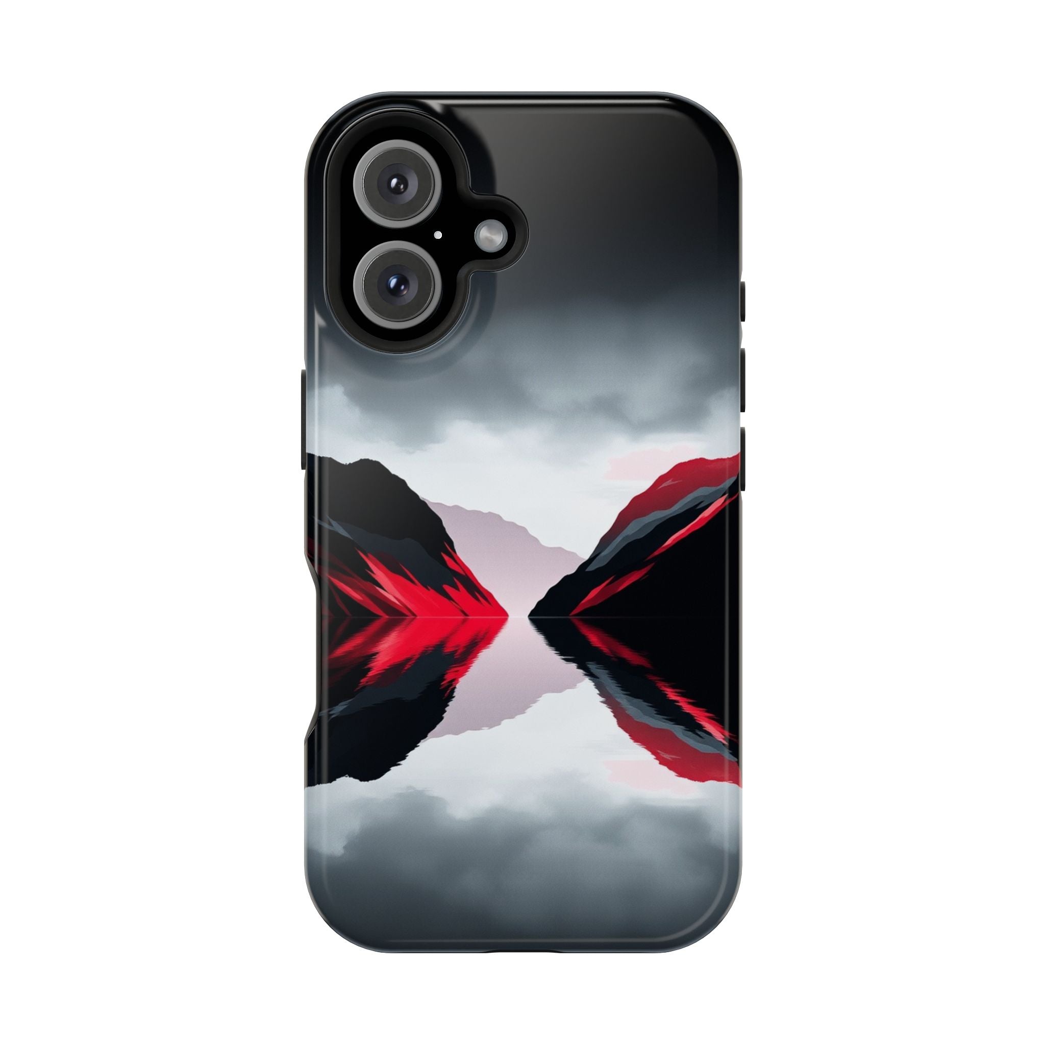 iPhone Vibrant Fjord Reflection Design Slim Everyday Designer Case · iPhone Case