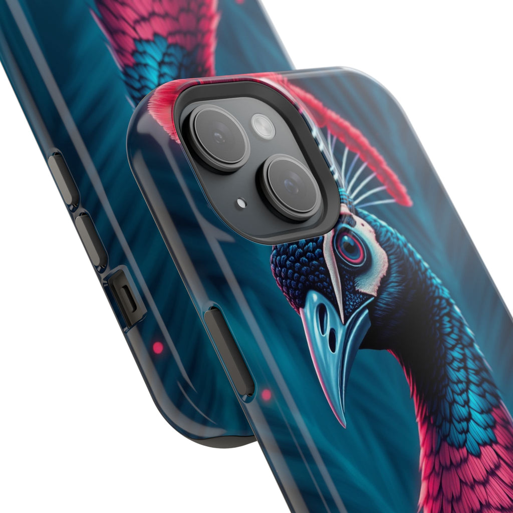 iPhone Nouveau Peacock Electric Art Slim Everyday Designer Case · iPhone Case
