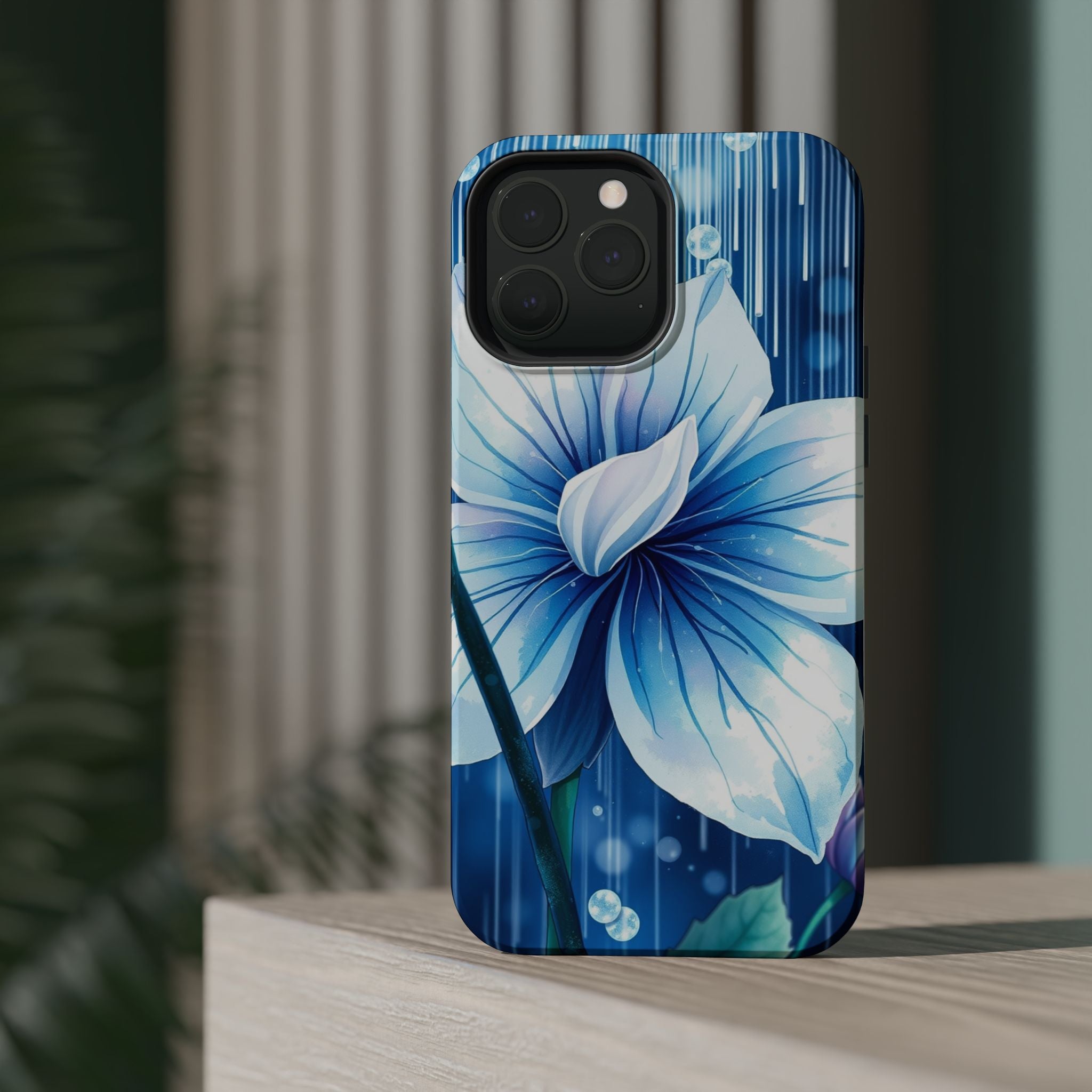 iPhone Spring Shower Bloom Electric Art Slim Everyday Designer Case · iPhone Cas