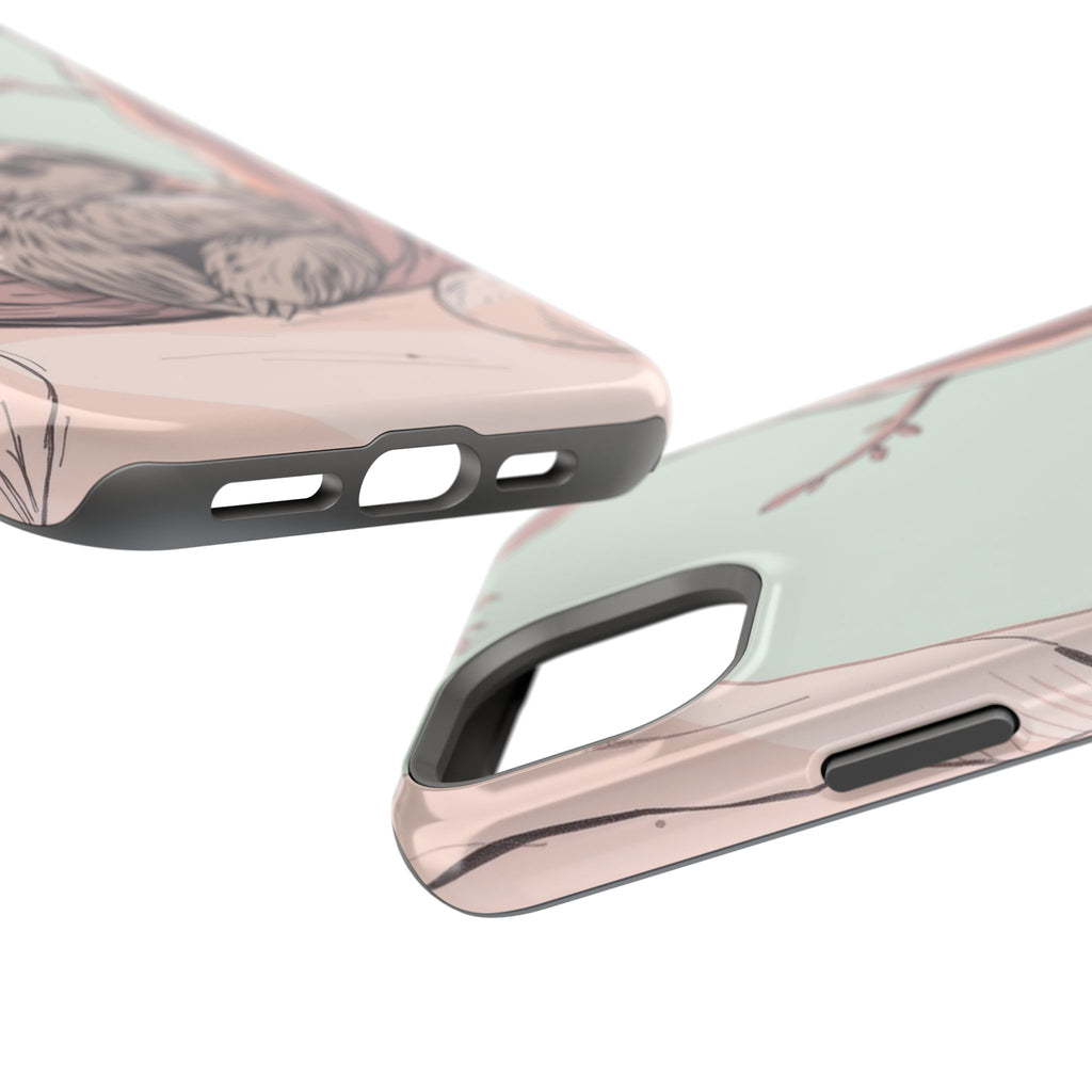 iPhone Cozy Sloth Mode Hand-Drawn Sketch Slim Everyday Designer Case · iPhone Ca