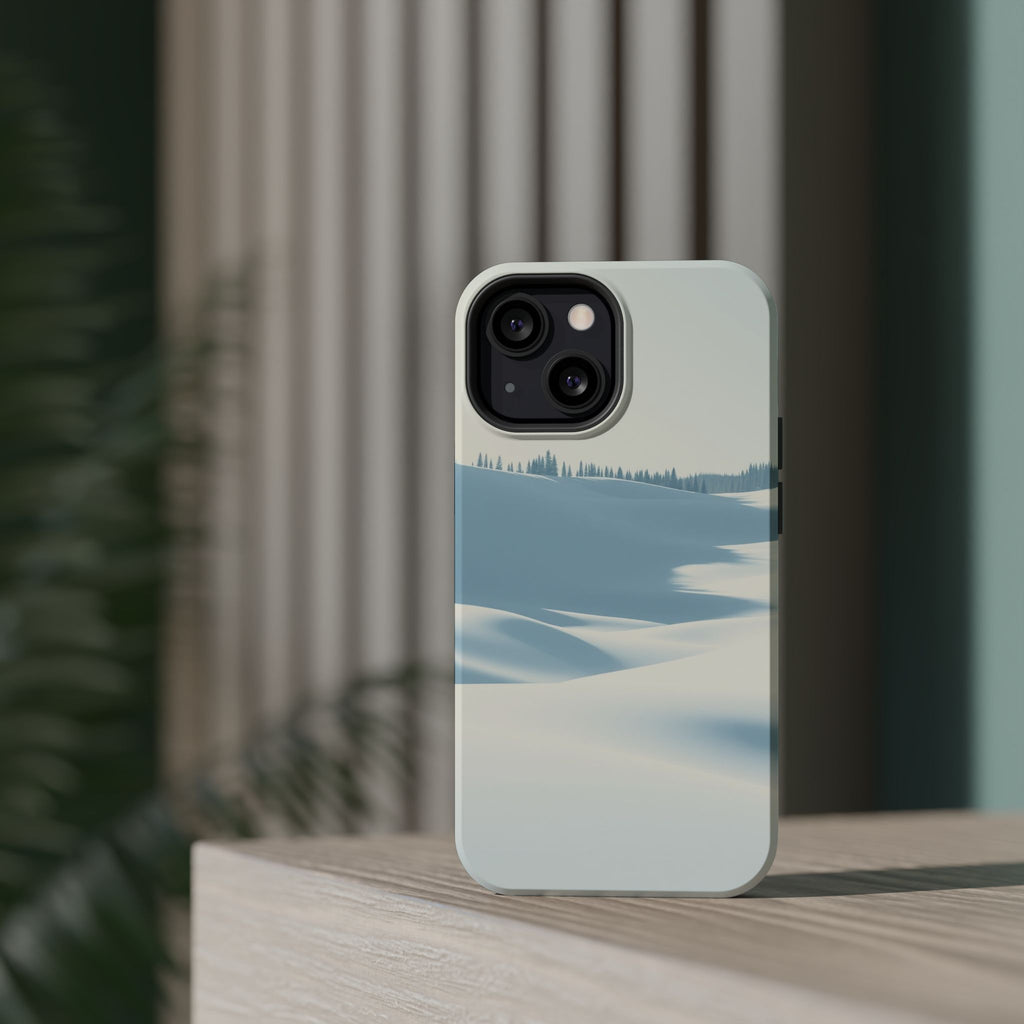 iPhone Snow Field Dreamy Design Slim Everyday Designer Case · iPhone Case