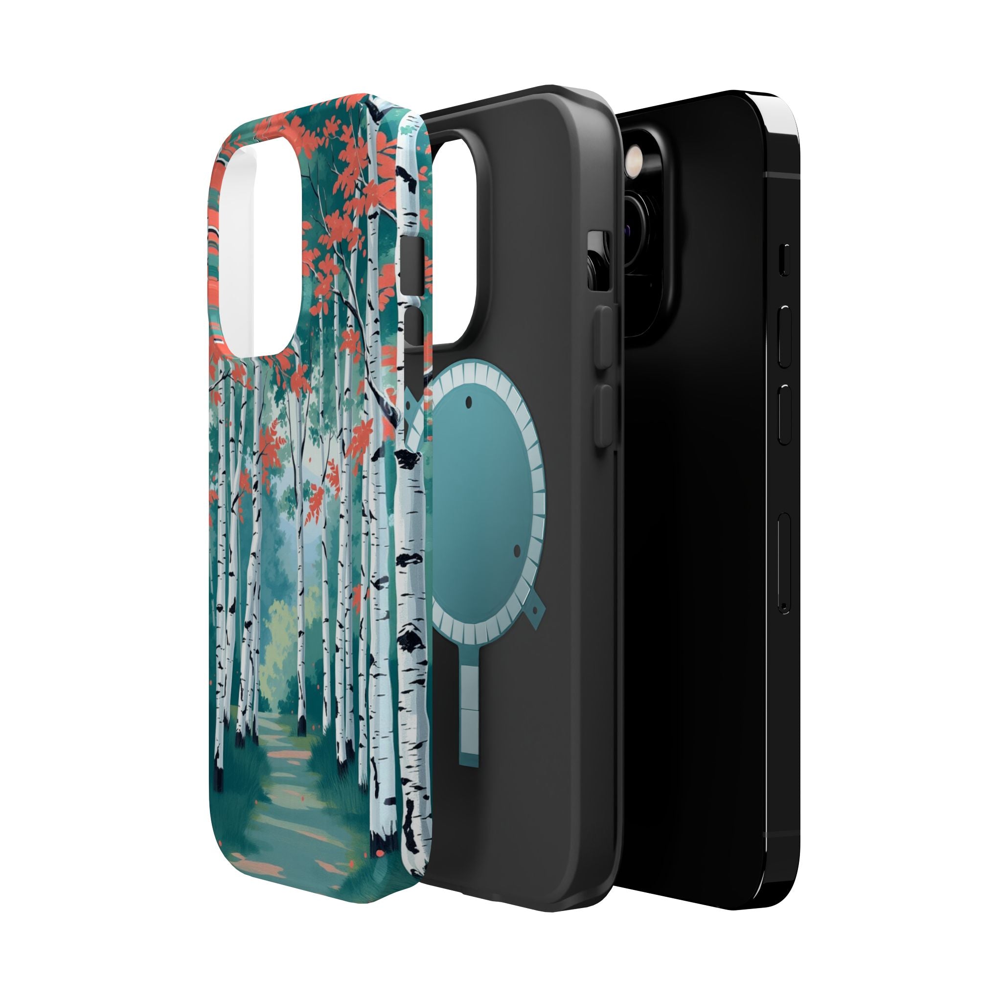 iPhone Birch Grove Mystic Art Slim Everyday Designer Case · iPhone Case
