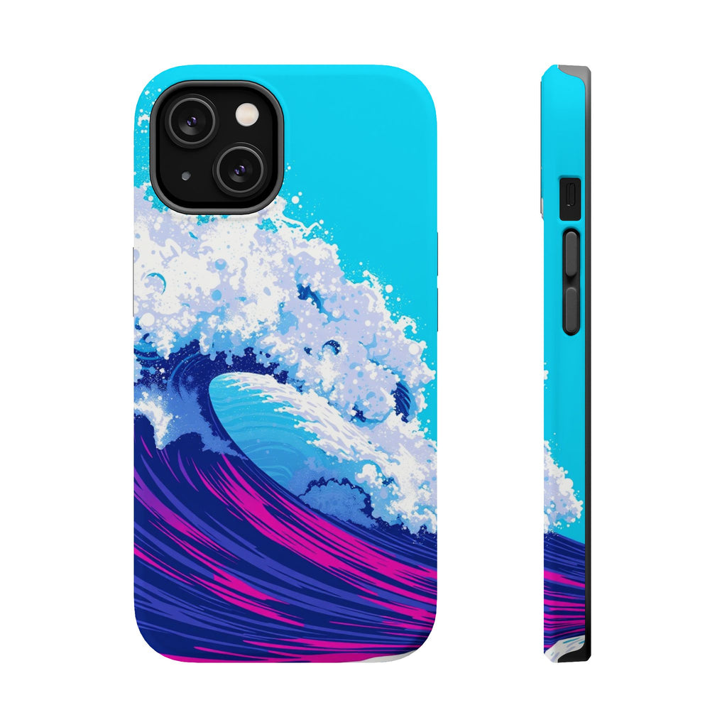 iPhone Ocean Wave Crash Pop Art Bold Slim Everyday Designer Case · iPhone Case