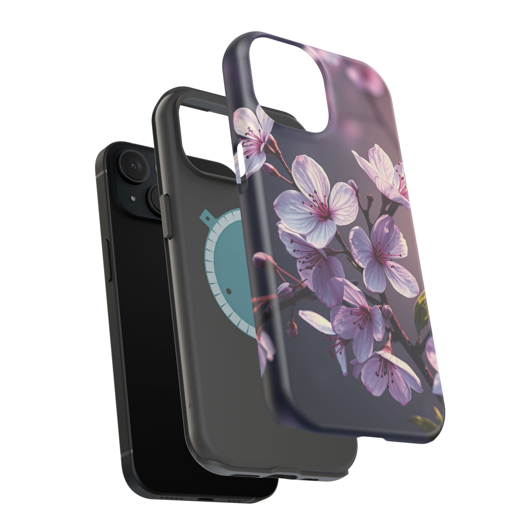 iPhone Cherry Blossom Enchanted Art Artistic Everyday Cas Slim Snap Case · iPhon