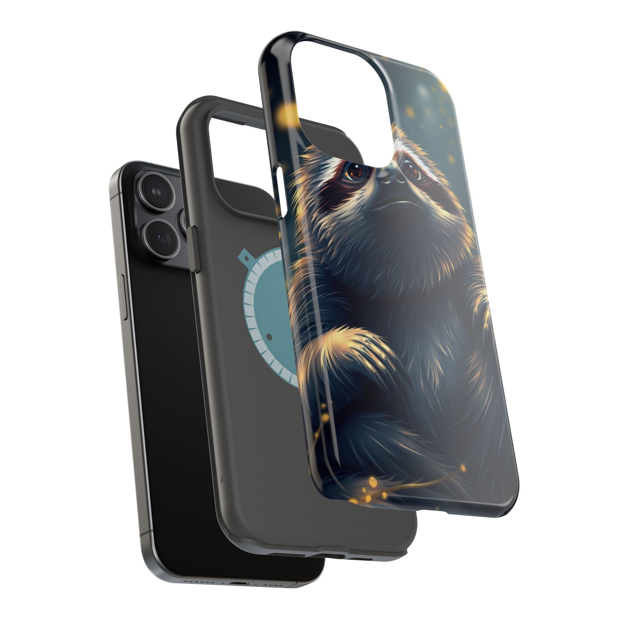 iPhone Vibrant Cozy Sloth Mode Design Slim Everyday Designer Case · iPhone Case