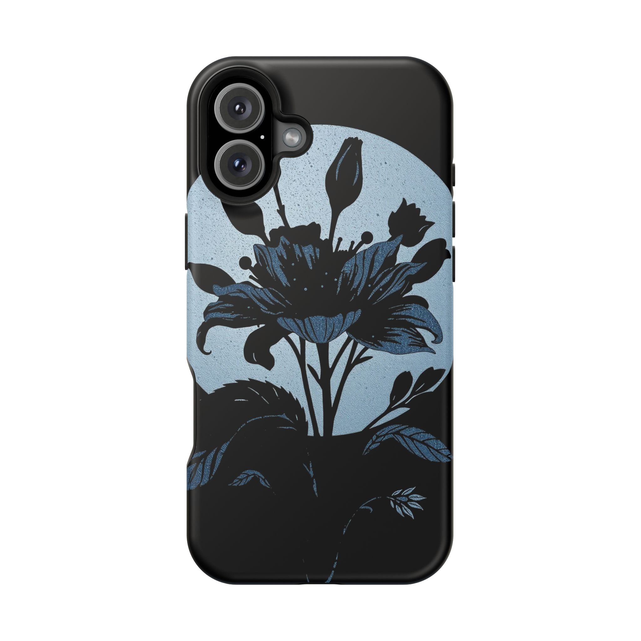 iPhone Radiant Floral Silhouette Design Slim Everyday Designer Case · iPhone Cas