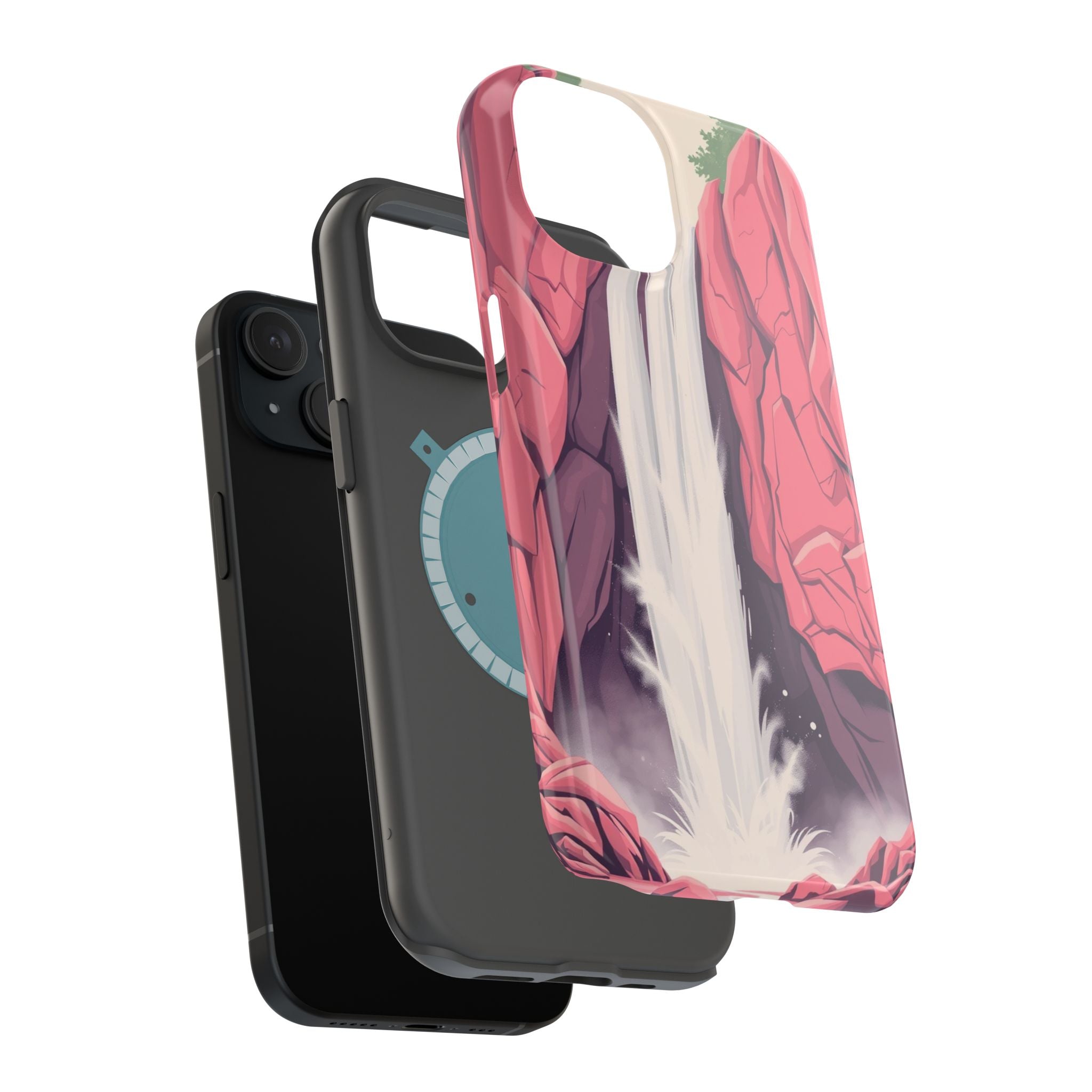 iPhone Radiant Waterfall Mist Design Slim Everyday iPhone 16 Designer · iPhone C