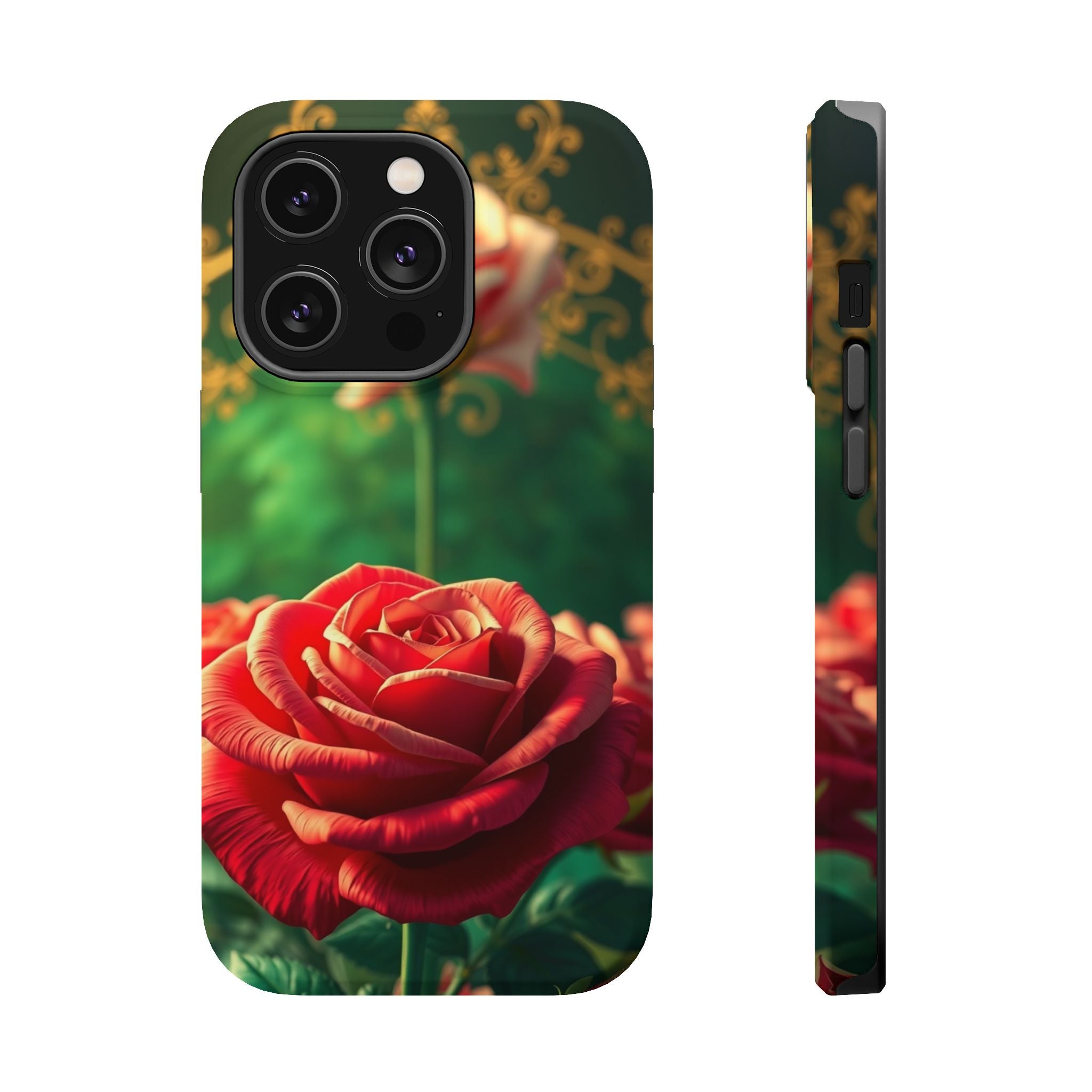 iPhone Rose Garden Enchanted Art Bold Modern Everyday Snap Case · iPhone Case
