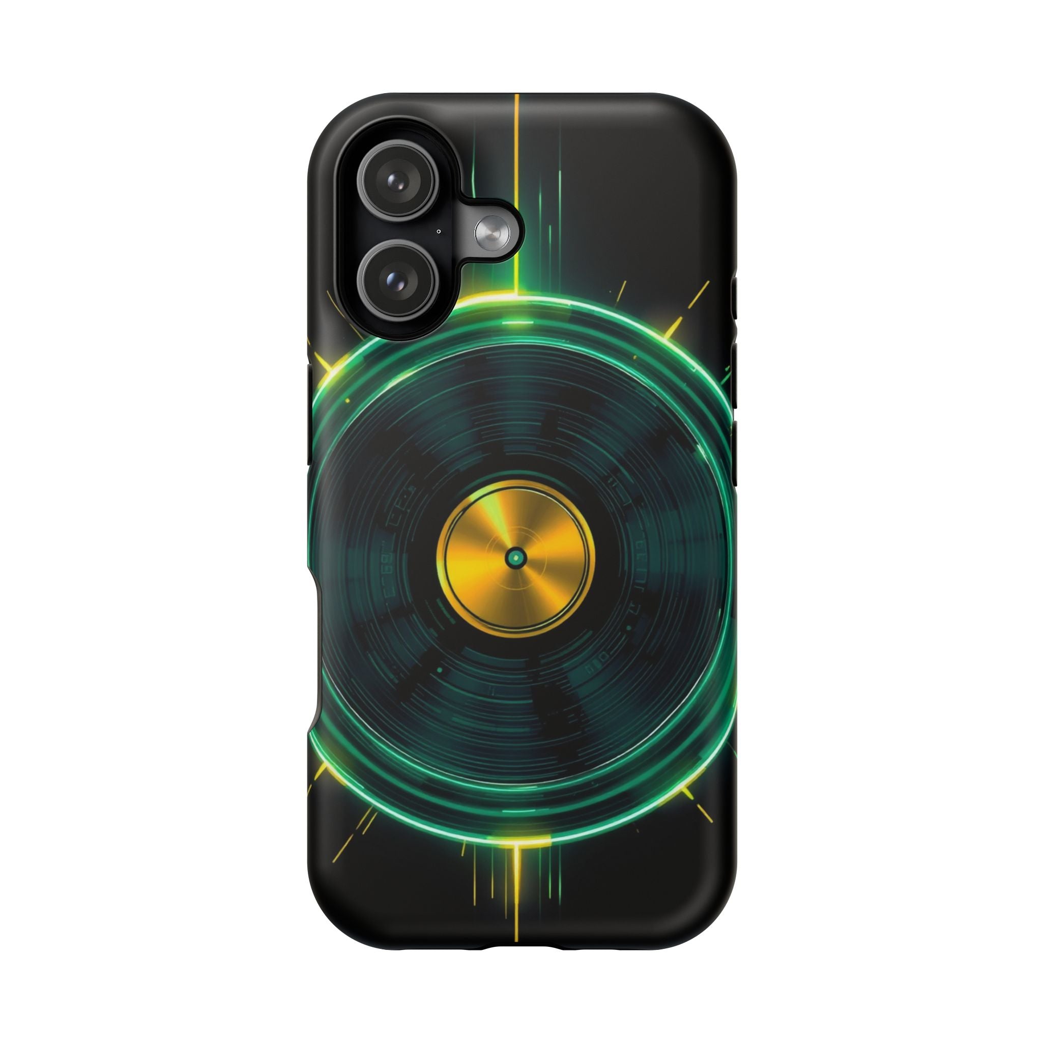 iPhone Dreamy Record Vinyl Spin Design Slim Everyday Designer Case · iPhone Case