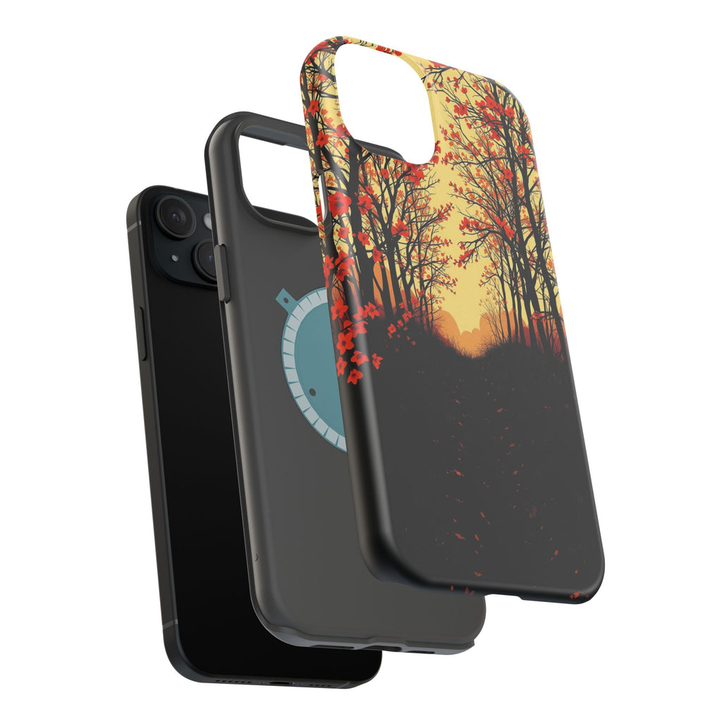iPhone Dreamy Blossom Trail Design Bold Modern Everyday Snap Case · iPhone Case