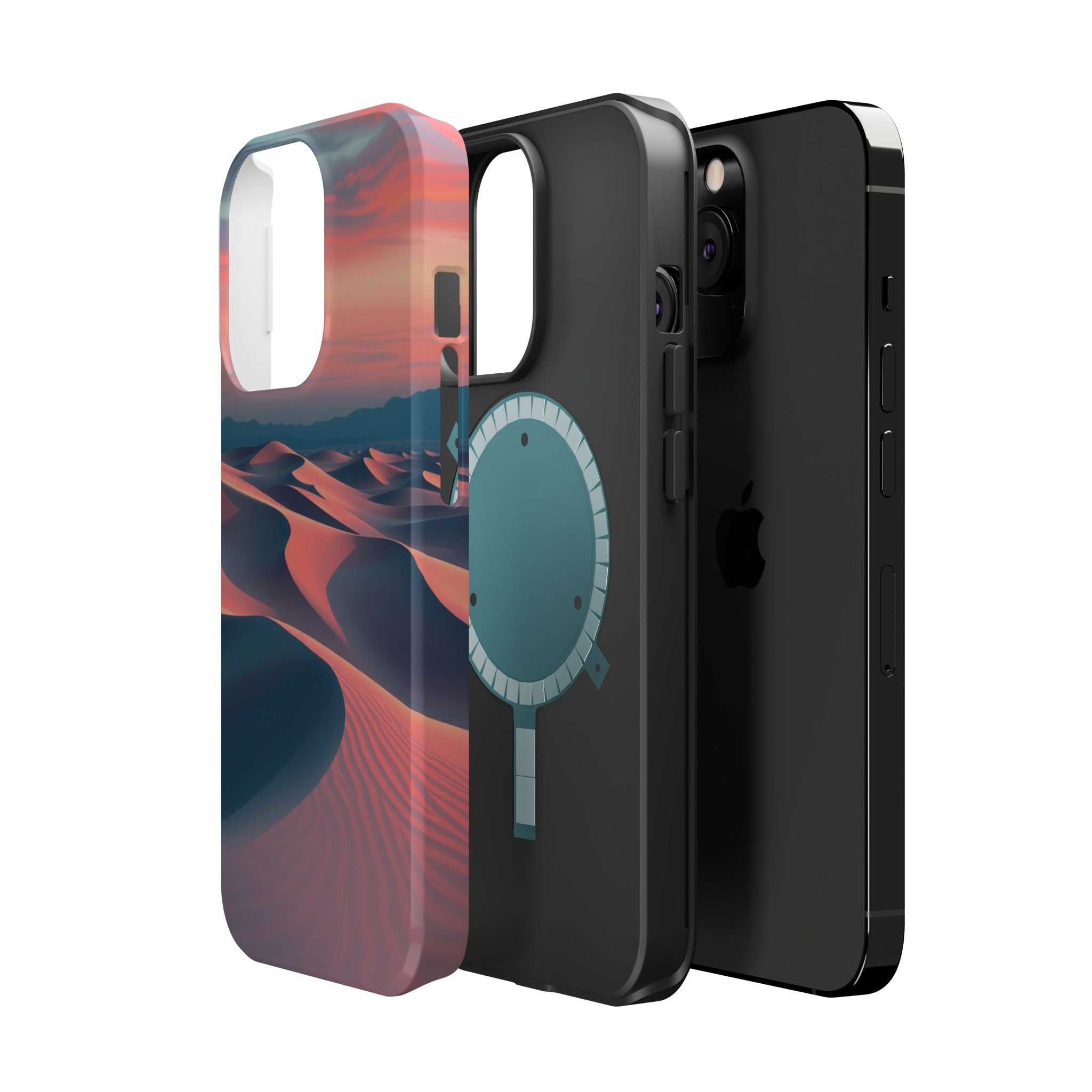 iPhone Sand Dunes at Dusk Oil Painting Impressionist iPhone Slim · iPhone Case