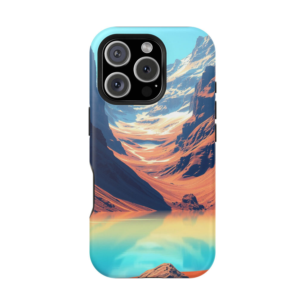 iPhone Radiant Glacier Lake Design 20 Slim Everyday Designer Case · iPhone Case