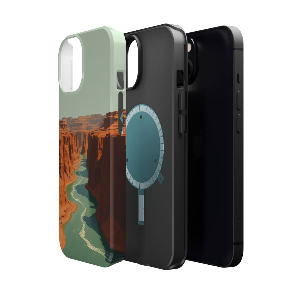 iPhone Burnt Orange And Sand River Canyon Slim iPhone Everyday Designer · iPhone