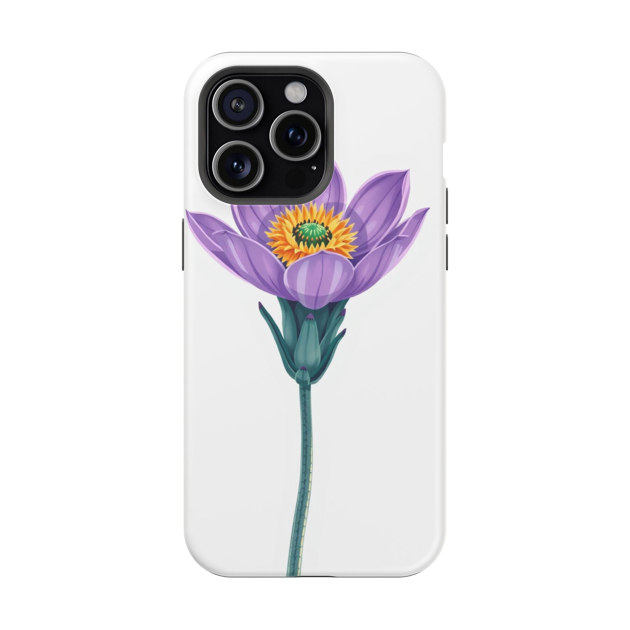 iPhone Indigo And Violet Desert Flower Slim Everyday Designer Case · iPhone Case