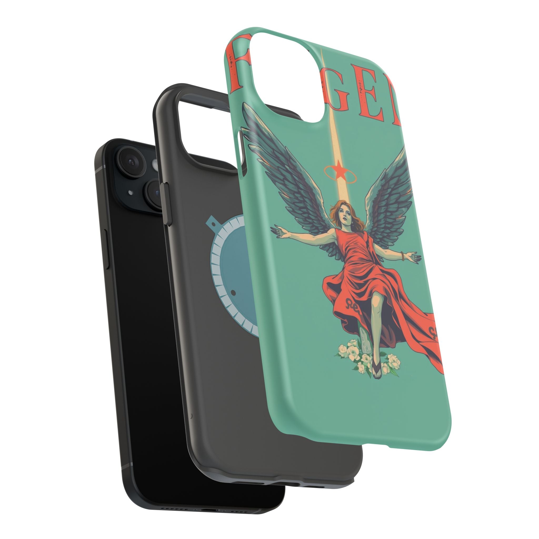 iPhone Radiant Fallen Angel Design Bold Modern Everyday Snap Case · iPhone Case