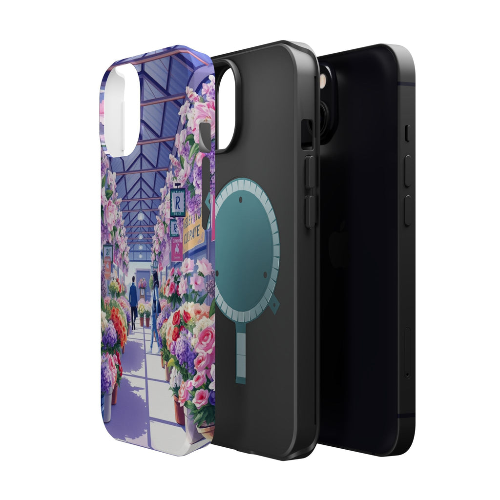 iPhone Flower Market Cinematic Art Clean Minimal Snap Cas Slim Snap Case · iPhon