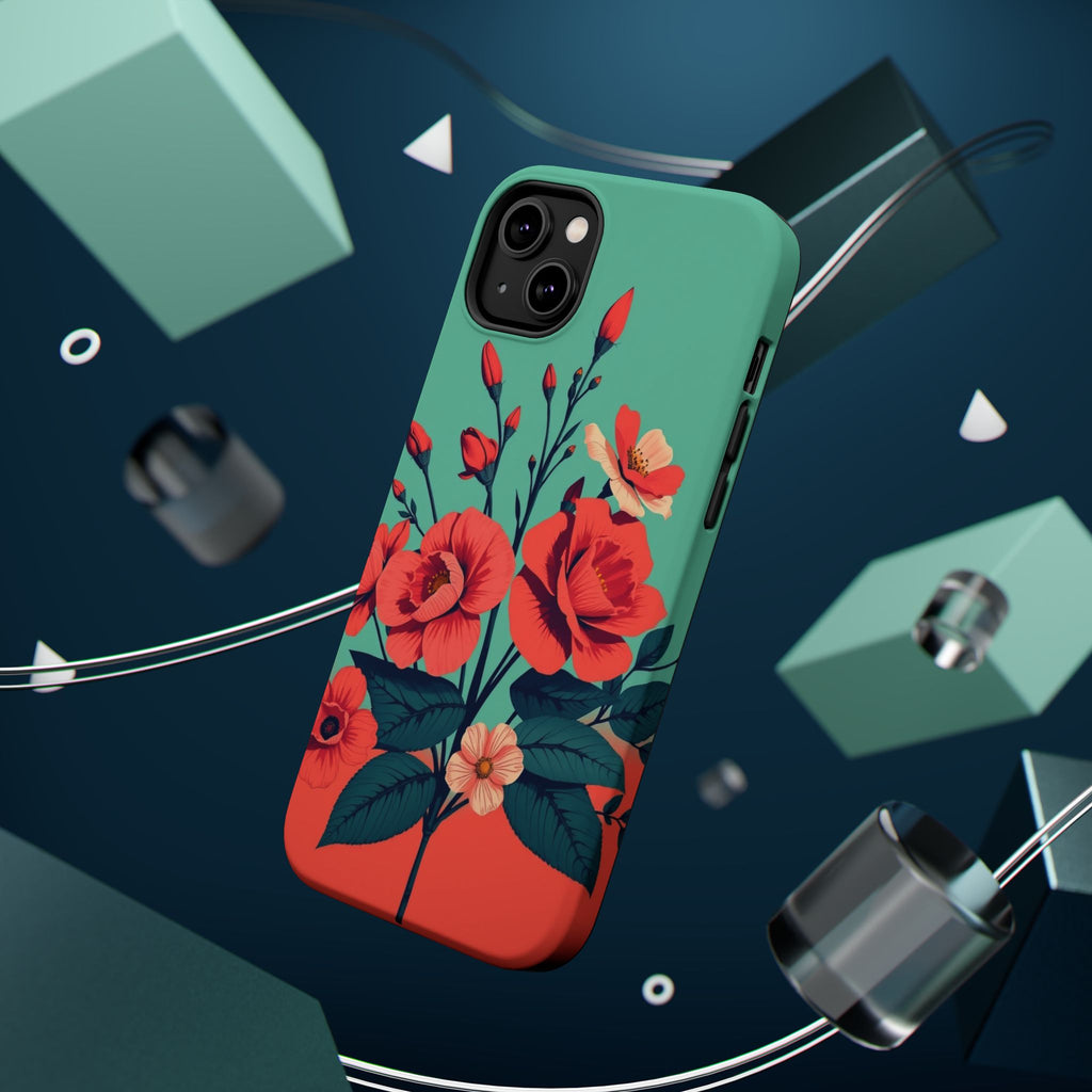 iPhone Pin-up Floral Cinematic Art Bold Modern Everyday Snap Case · iPhone Case