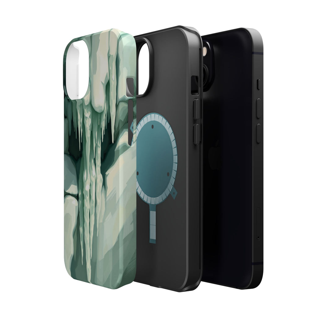 iPhone Earthy Icicle Formation Design Slim Everyday Designer Case · iPhone Case