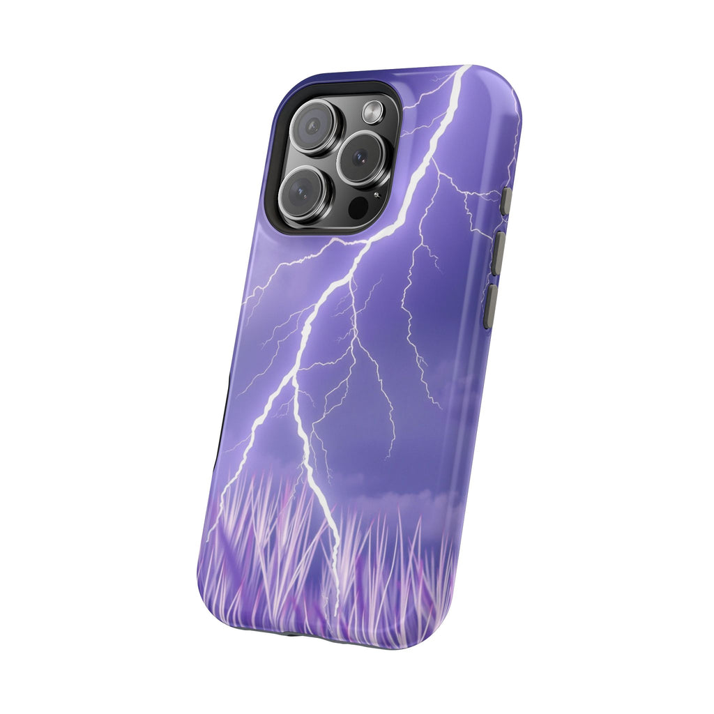 iPhone Dreamy Prairie Lightning Design Slim Everyday Designer Case · iPhone Case