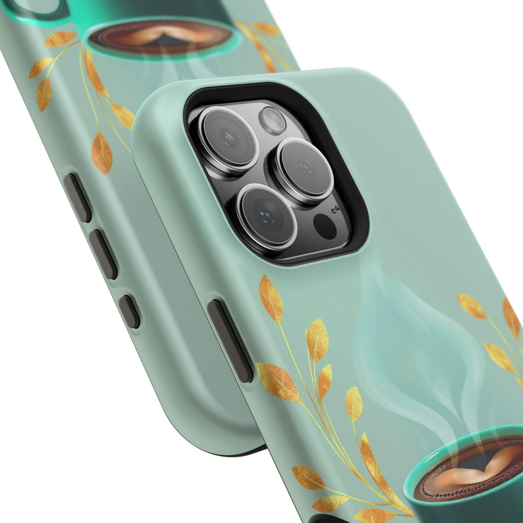 iPhone Radiant Emotional Support Coffee Design Soft Finish Everyday Case · iPhon