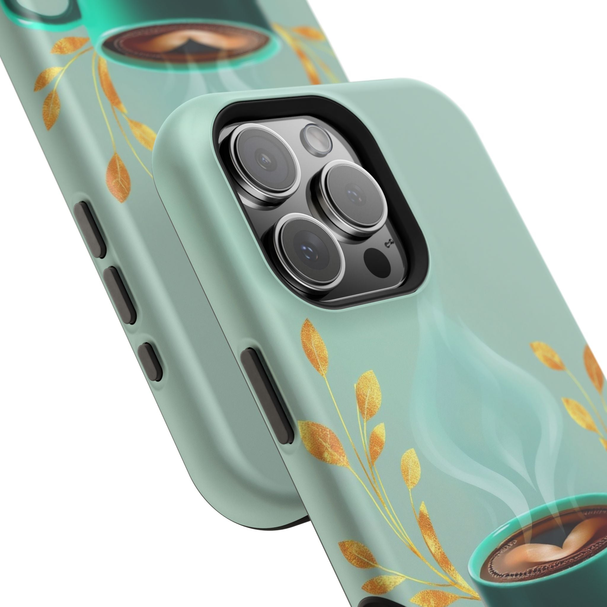 iPhone Radiant Emotional Support Coffee Design Soft Finish Everyday Case · iPhon