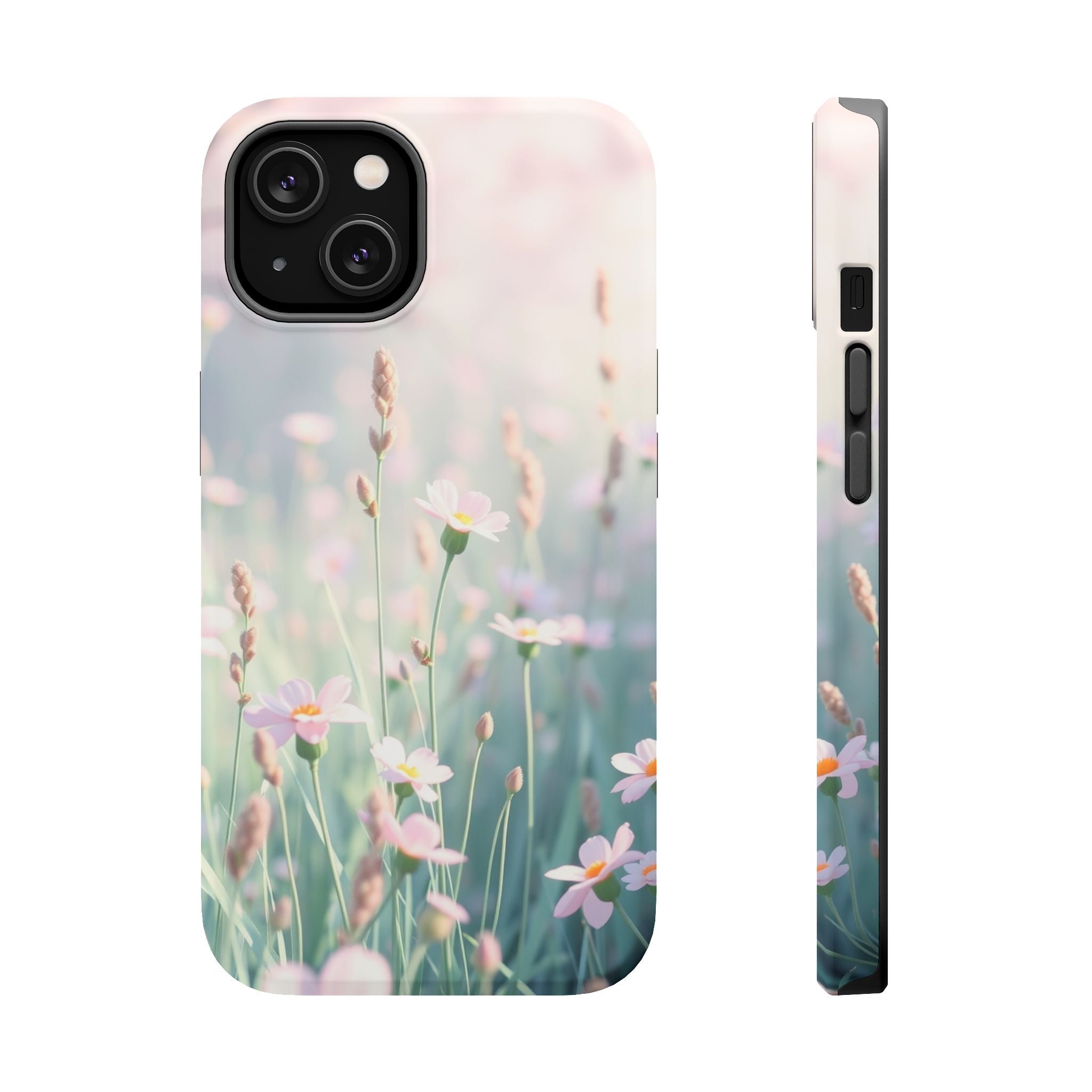 iPhone Spring Meadow Pastel Kawaii Bold Modern Everyday Snap Case · iPhone Case