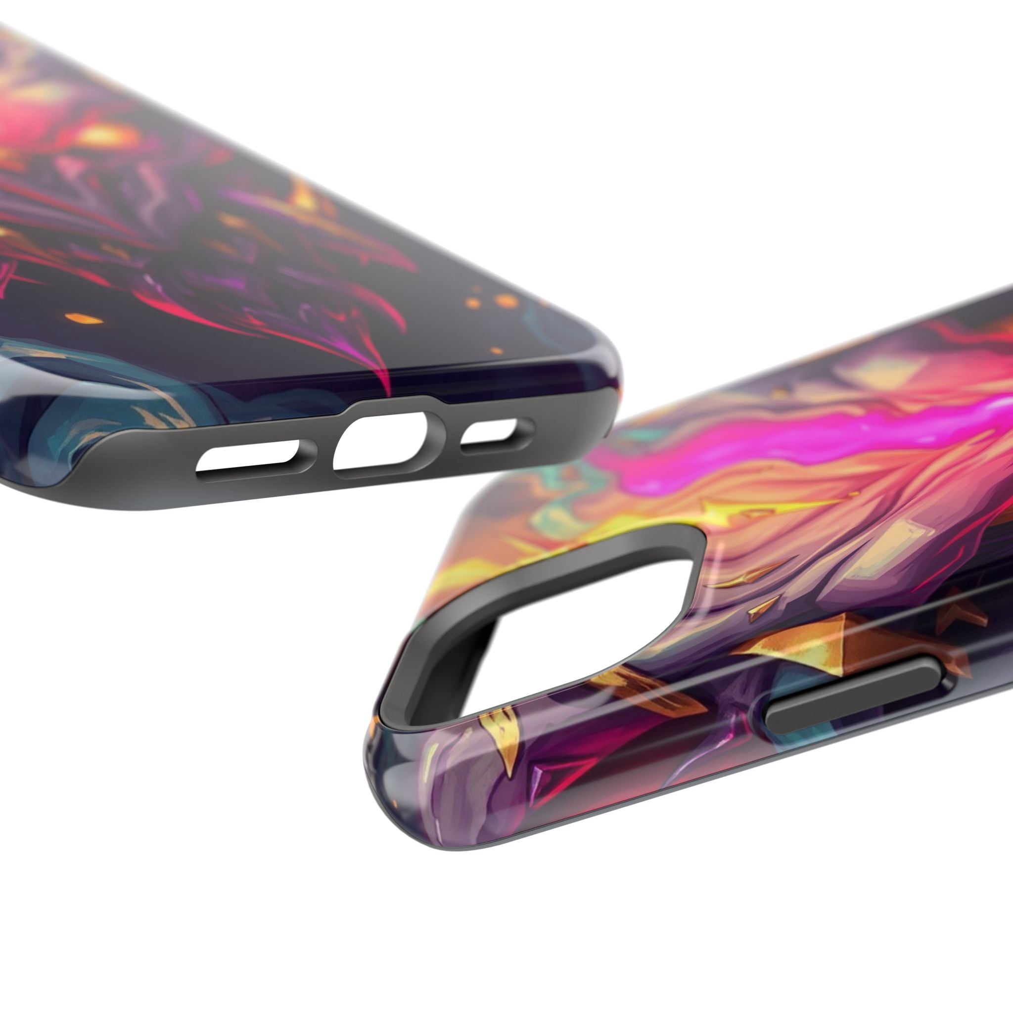 iPhone Chaos Goblin Energy Gold Foil Luxury Slim Everyday Designer Case · iPhone