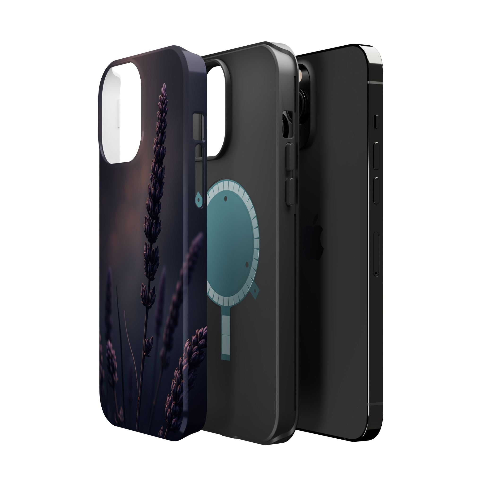 iPhone Lavender Haze Electric Art Clean Minimal Snap Case · iPhone Case