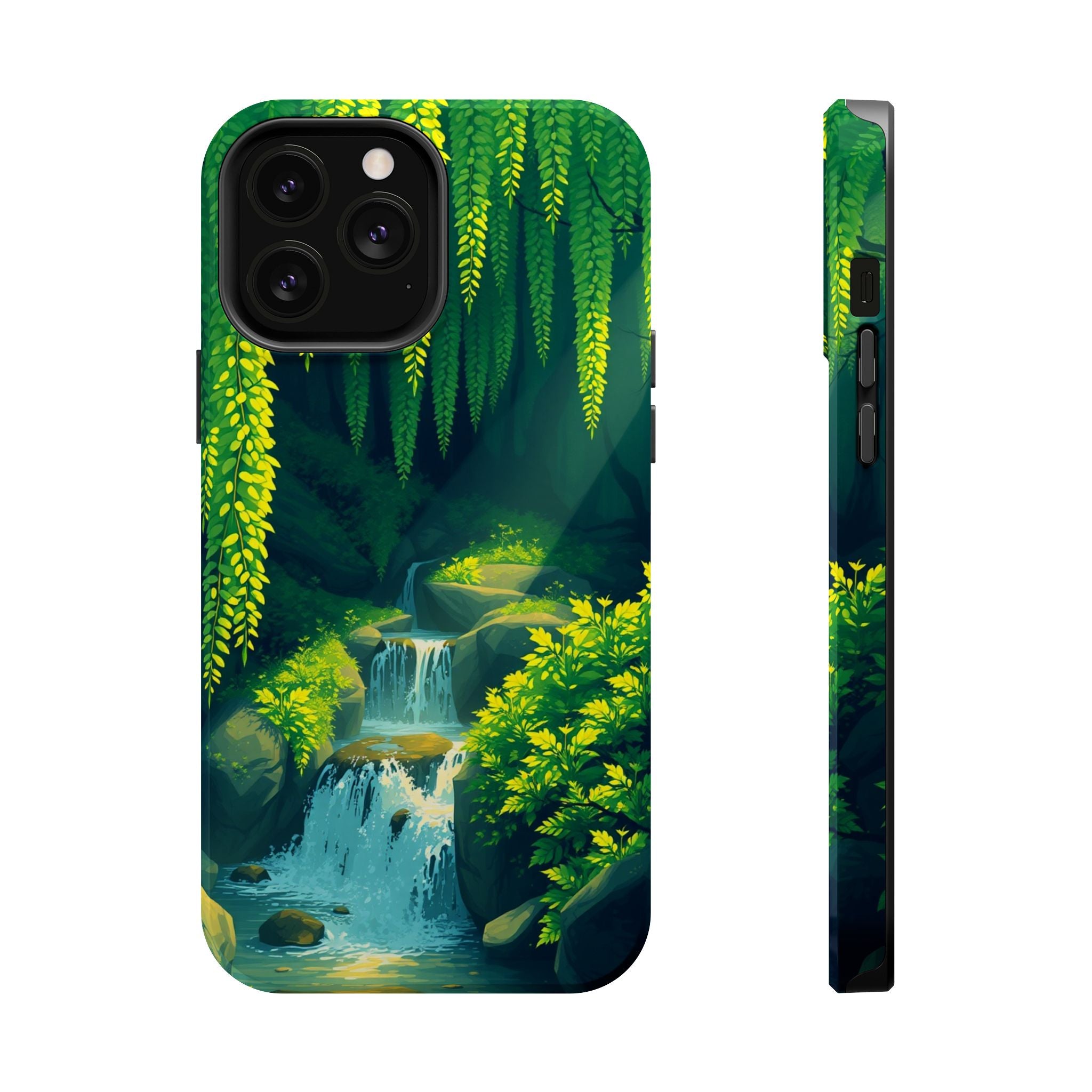 iPhone Earthy Wisteria Cascade Design Slim Everyday iPhone 13 Designer · iPhone