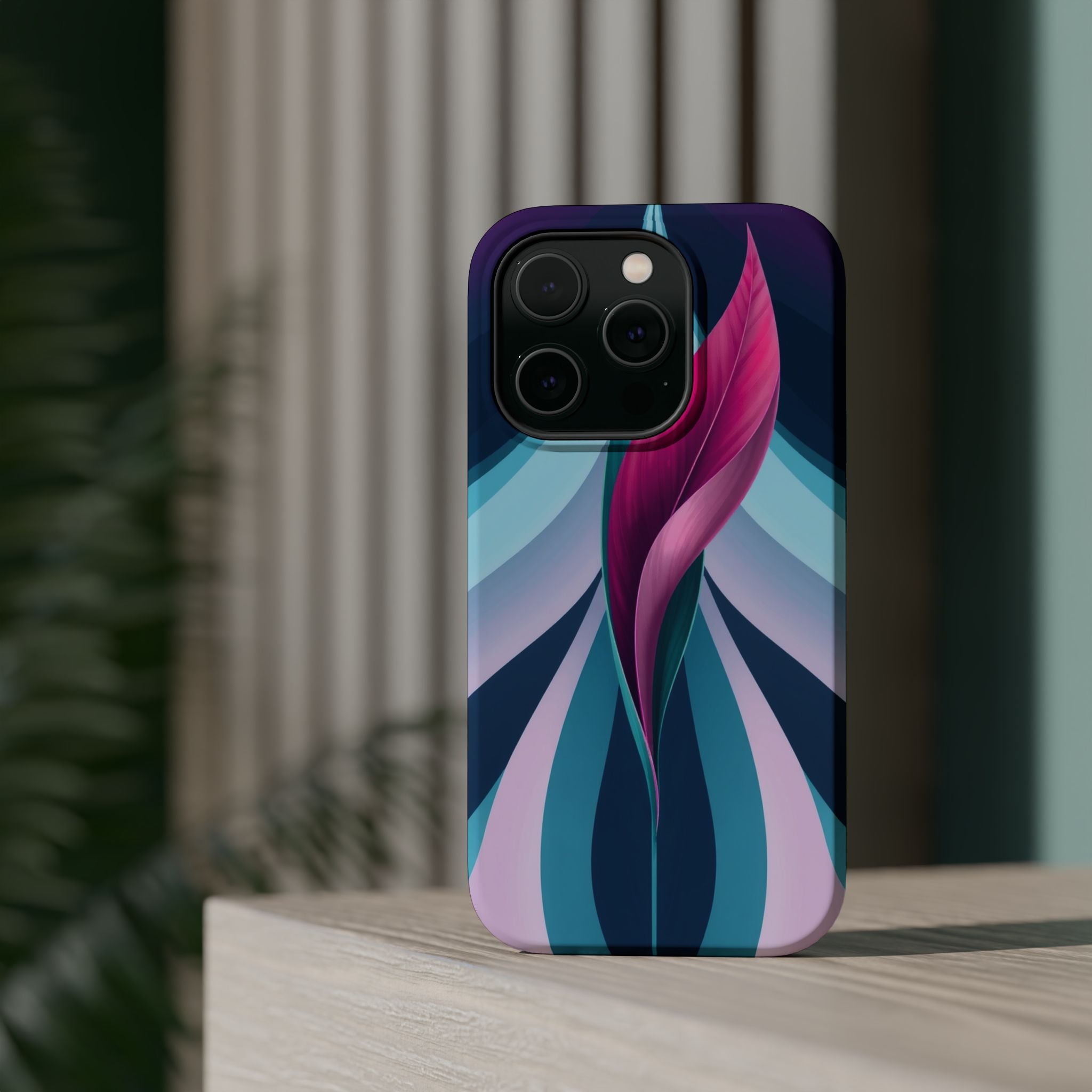 iPhone Vibrant Bloom and Leaf Design Slim Everyday iPhone 10 Designer · iPhone C