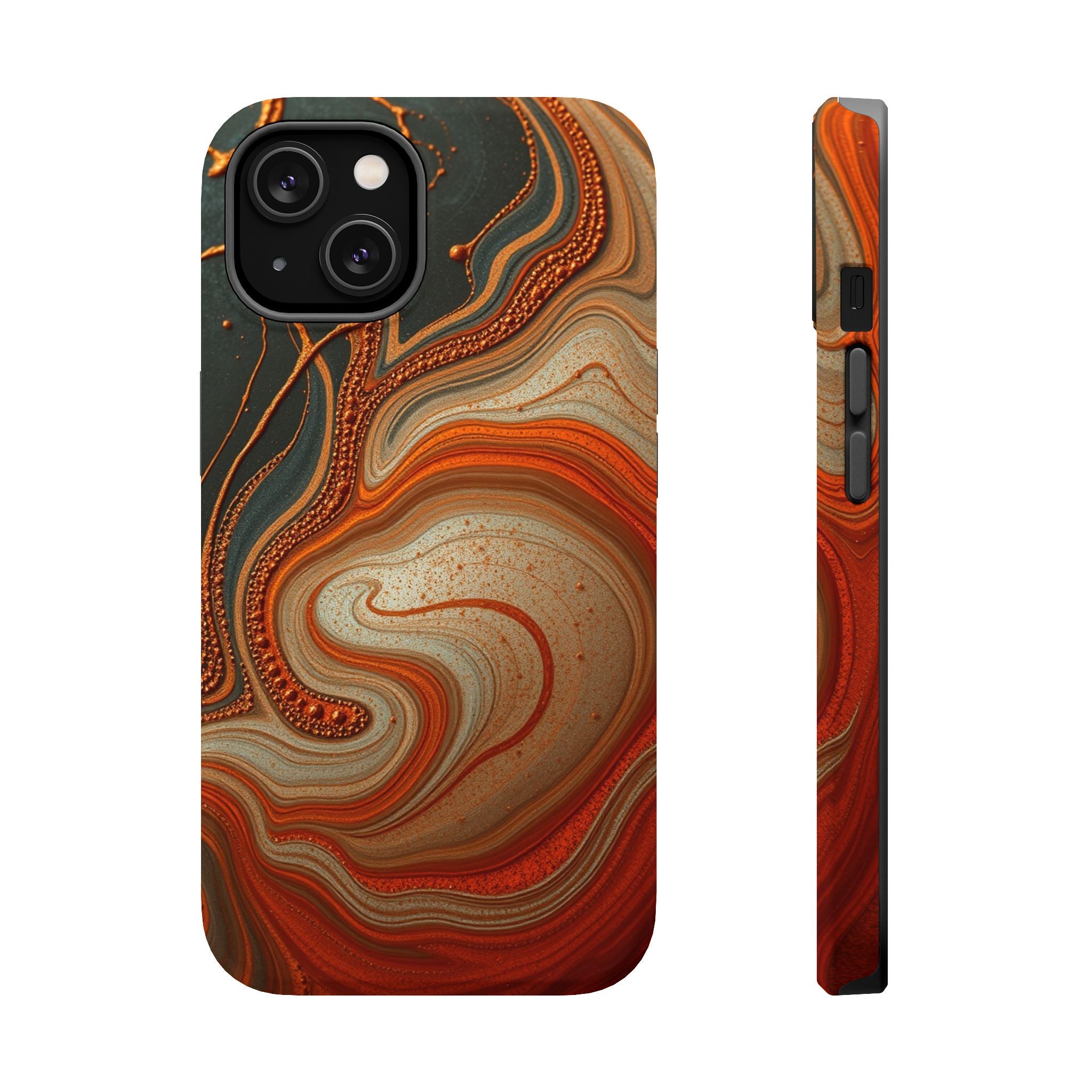 iPhone Marble Swirl Enchanted Art Bold Modern Everyday Snap Case · iPhone Case
