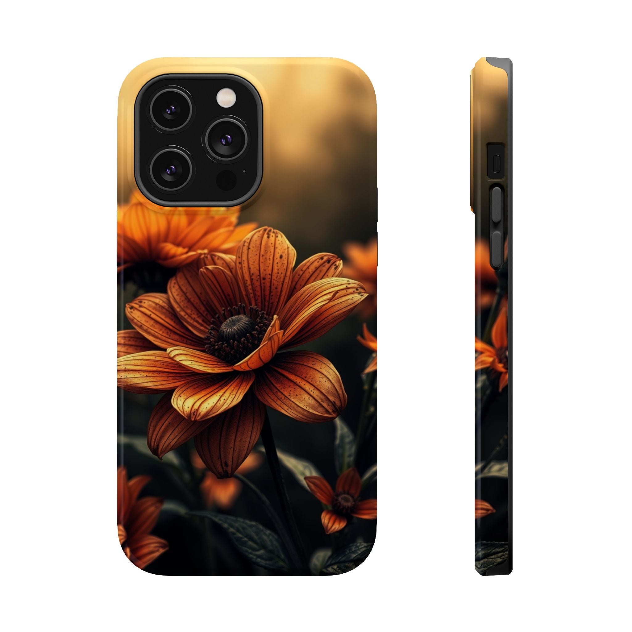 iPhone Radiant Floral Ombre Design Bold Modern Everyday Snap Case · iPhone Case