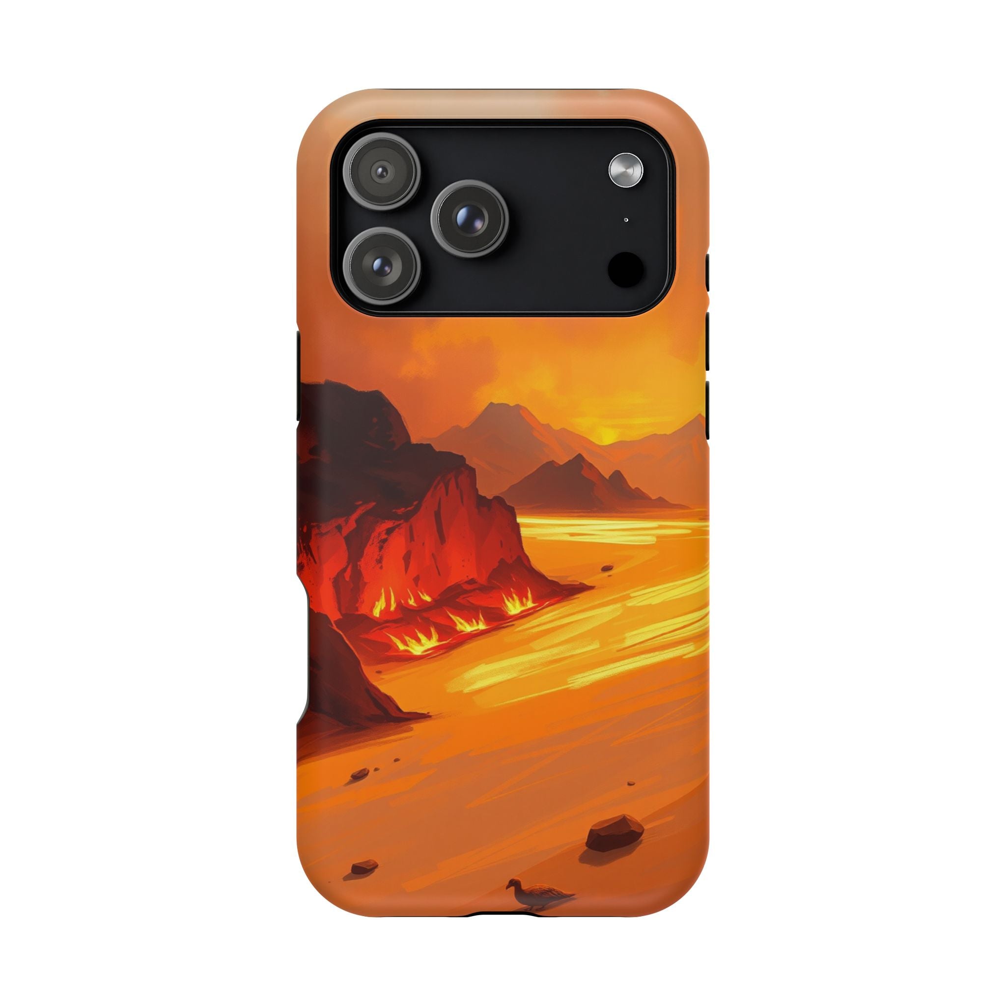 iPhone Burnt Orange And Sand Wildfire Glow Slim iPhone Everyday · iPhone Case
