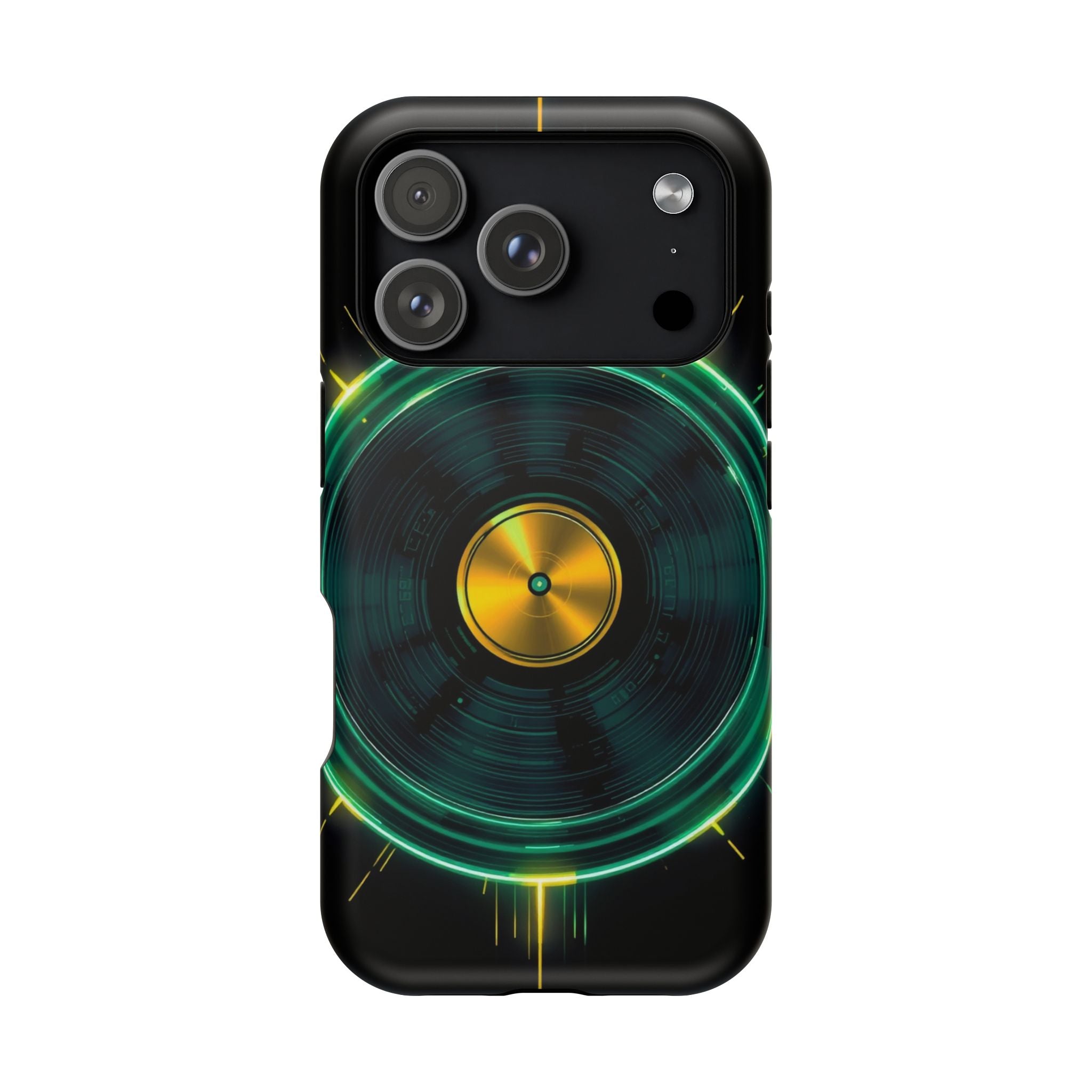 iPhone Dreamy Record Vinyl Spin Design Slim Everyday Designer Case · iPhone Case